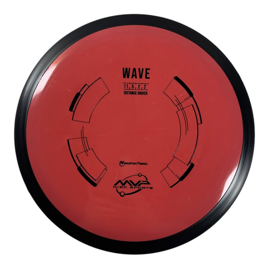 MVP Disc Sports Wave | Neutron | Red/Black 168g Disc Golf