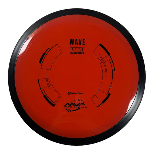 MVP Disc Sports Wave | Neutron | Red/Black 173g Disc Golf