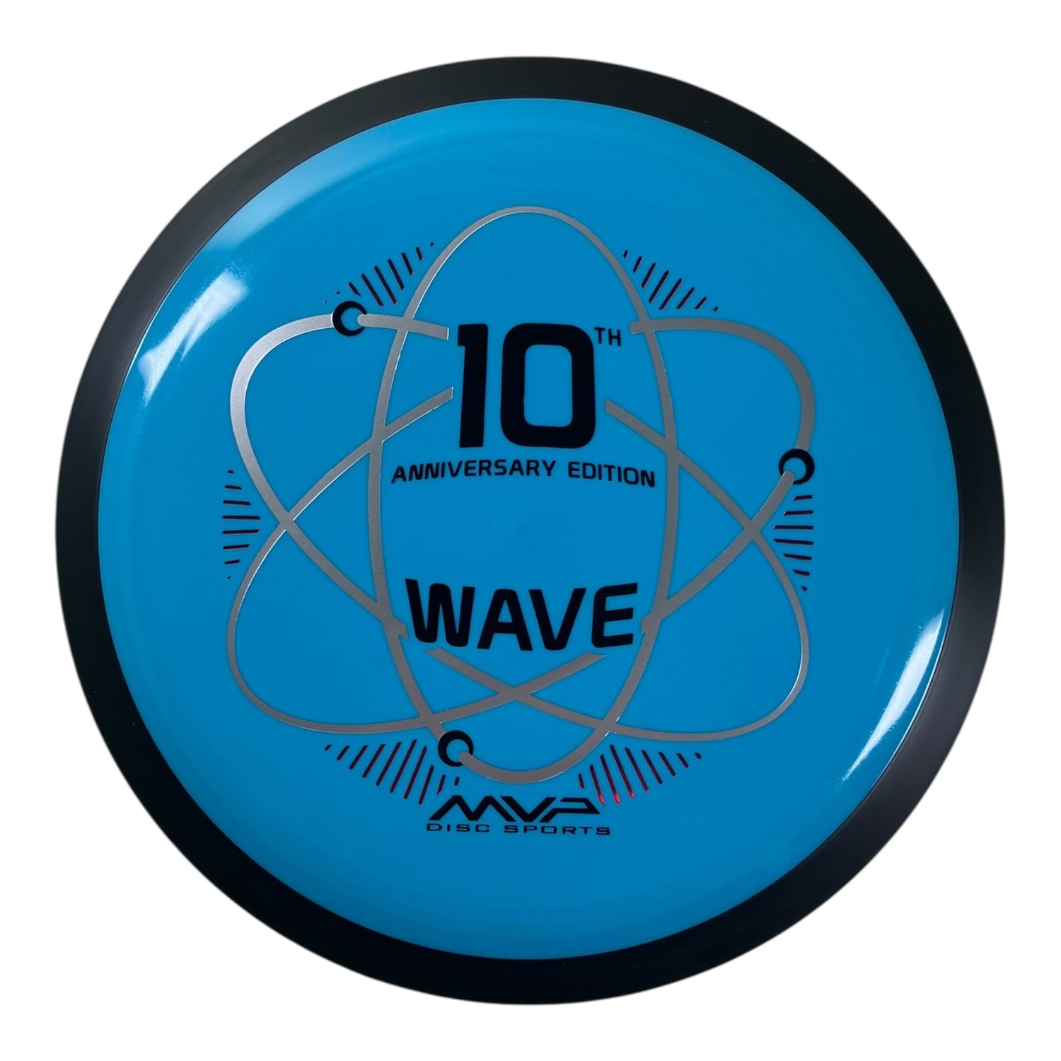 MVP Disc Sports Wave | Neutron | Blue/Silver 173-175g (10th Anniversary Edition) Disc Golf