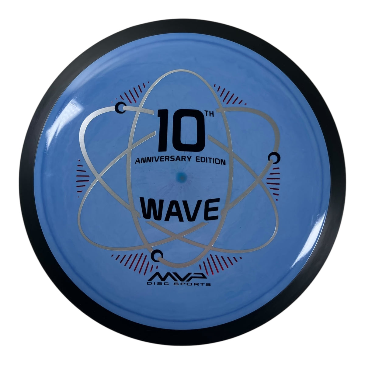 MVP Disc Sports Wave | Neutron | Light Blue/Silver 174-175g (10th Anniversary Edition) Disc Golf