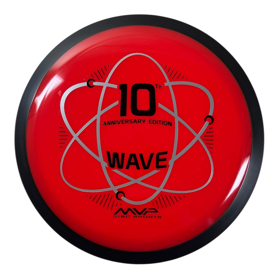 MVP Disc Sports Wave | Neutron | Red/Silver 174g (10th Anniversary Edition) Disc Golf