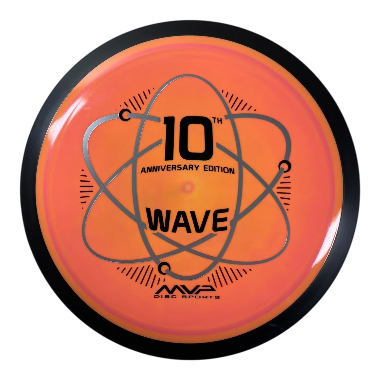 MVP Disc Sports Wave | Neutron | Sunset/Silver 175g (10th Anniversary Edition) Disc Golf