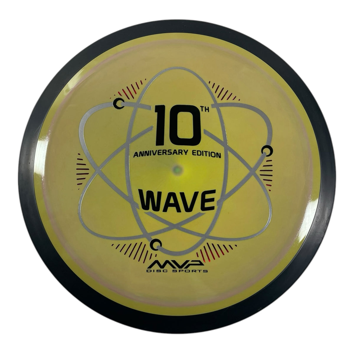 MVP Disc Sports Wave | Neutron | Yellow/Silver 175g (10th Anniversary Edition) Disc Golf