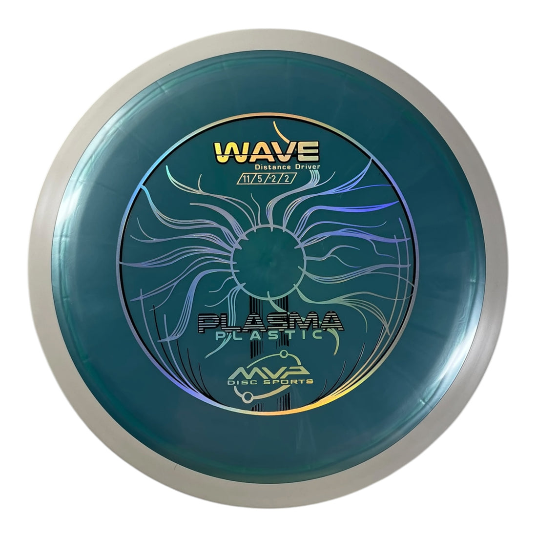 MVP Disc Sports Wave | Plasma | Blue/White 171g (Project Lab Coat) Disc Golf
