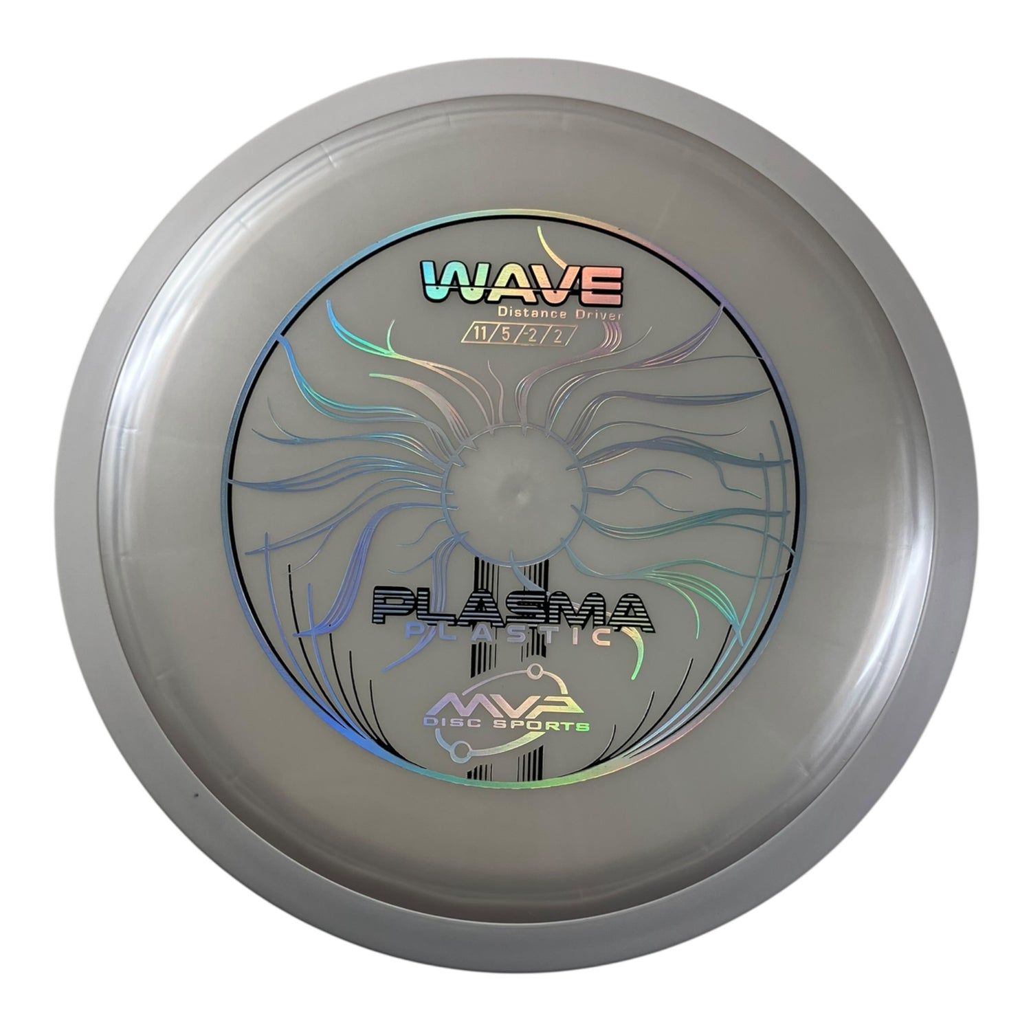 MVP Disc Sports Wave | Plasma | White/White 164-171g (Project Lab Coat) Disc Golf