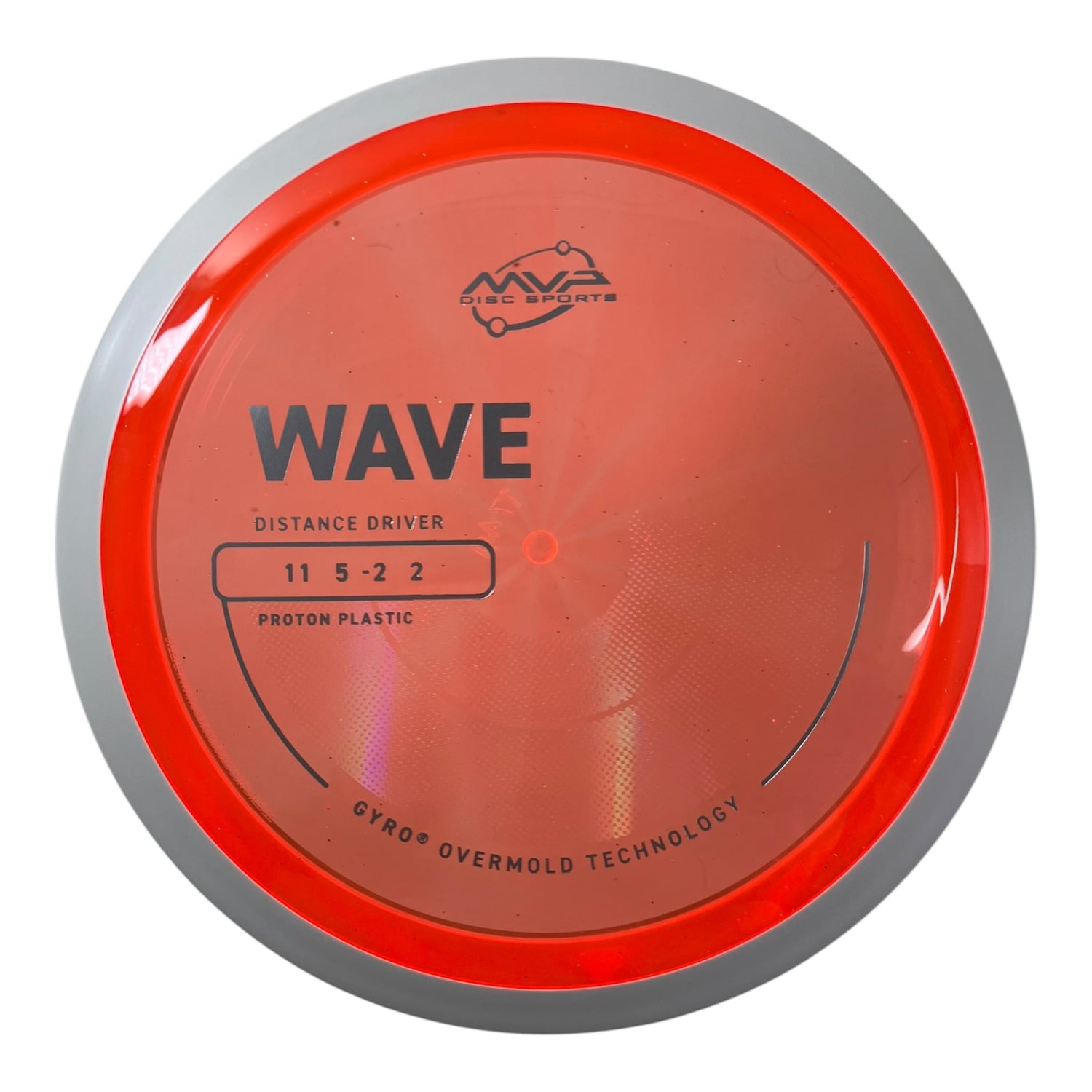 MVP Disc Sports Wave | Proton | Orange/White 164-174g (Project Lab Coat) Disc Golf