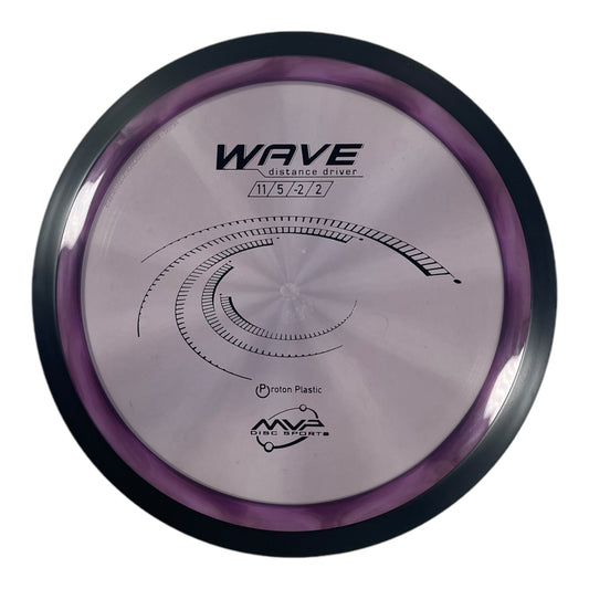 MVP Disc Sports Wave | Proton | Purple/Black 166g Disc Golf