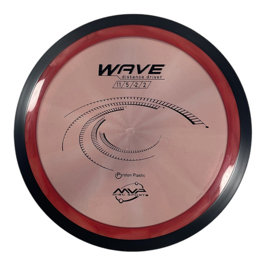 MVP Disc Sports Wave | Proton | Red/Black 163g Disc Golf