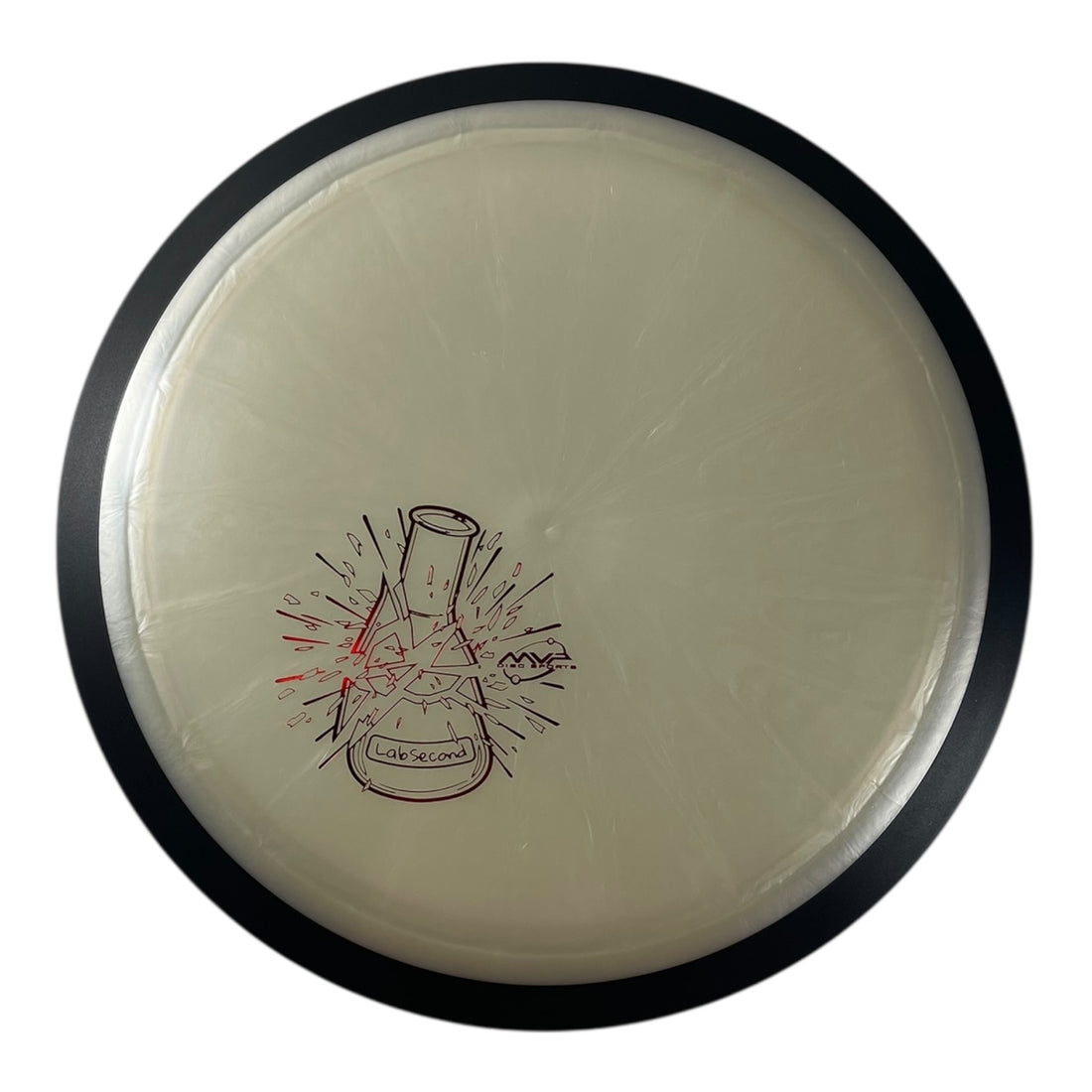 MVP Disc Sports Zenith - Lab Second | Plasma | White/Red 167-168g Disc Golf
