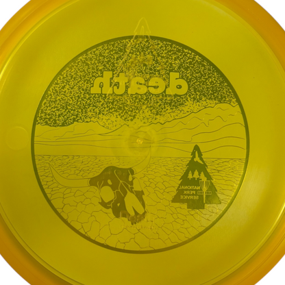 National Perk Service Death | Wind | Canary/Blood Red 177g (First Run) Disc Golf