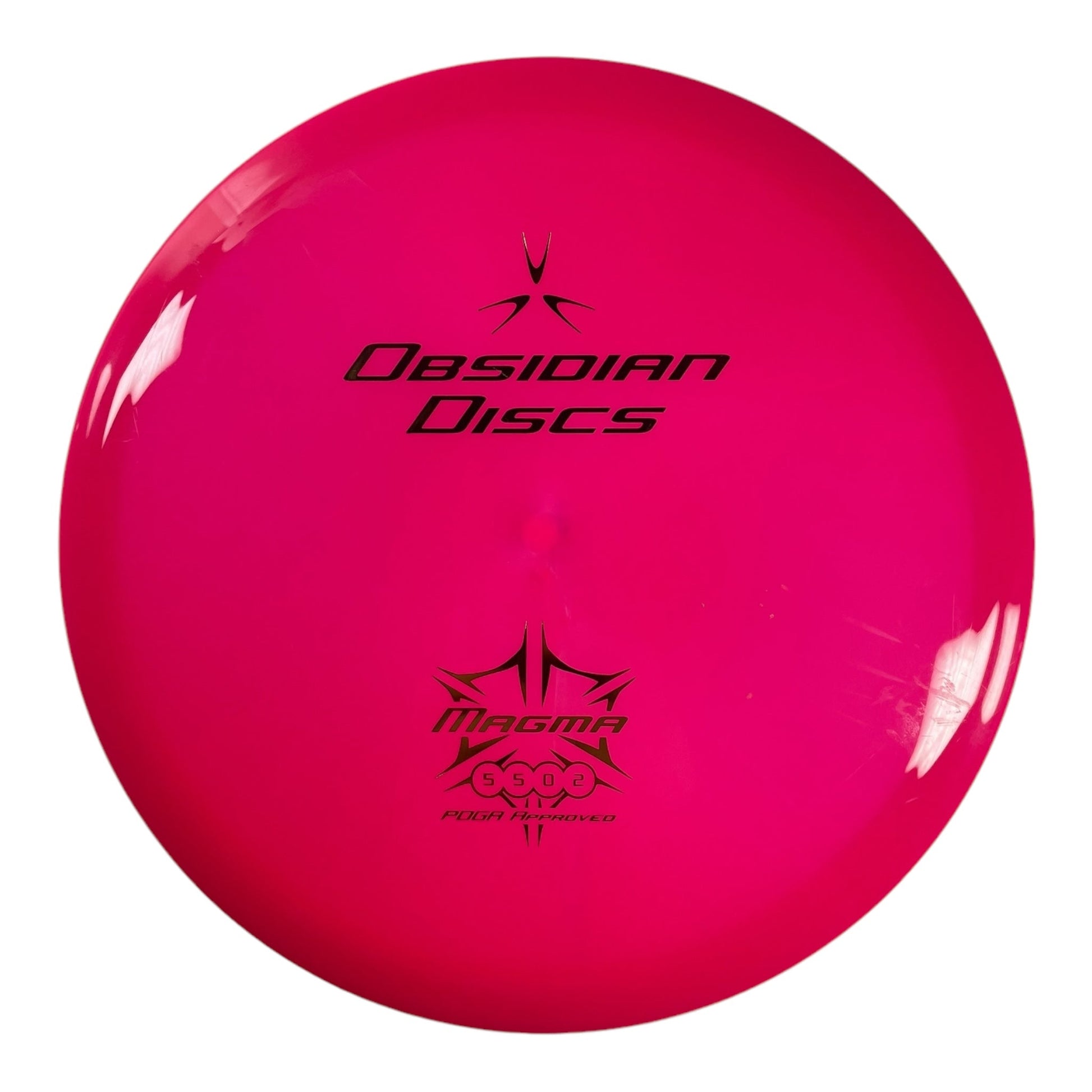 Obsidian Discs Magma | H9 | Pink/Gold 177g Disc Golf