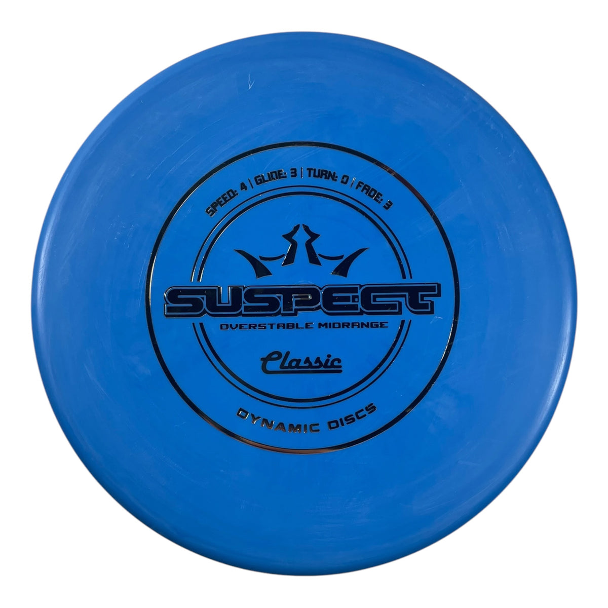 Perks and Re-creation Suspect | Classic | Blue/Gold 174g (Handeye Bottom Stamp) Disc Golf