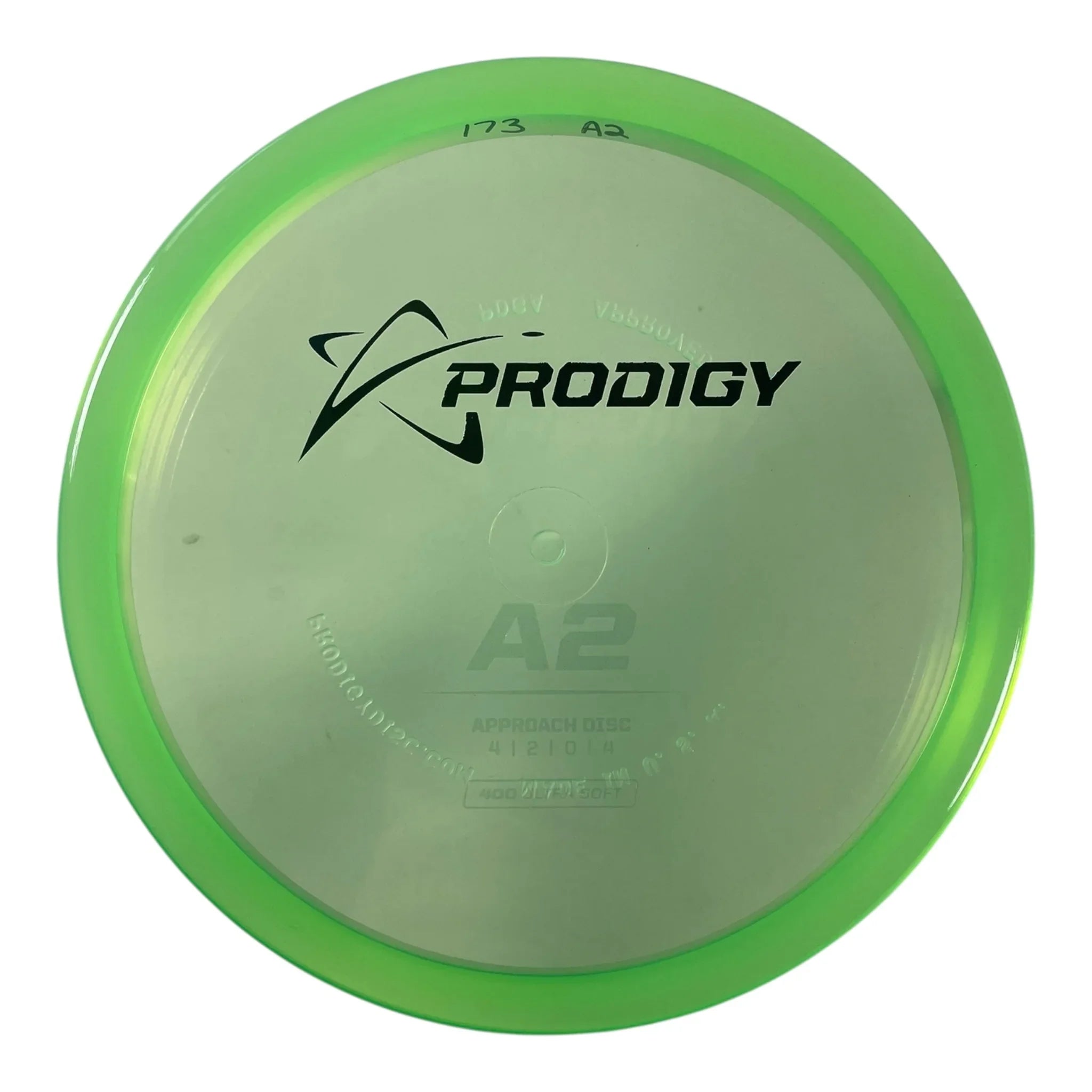 Prodigy Disc A2 | 400 Ultra Soft | Green/Multi 173g Disc Golf