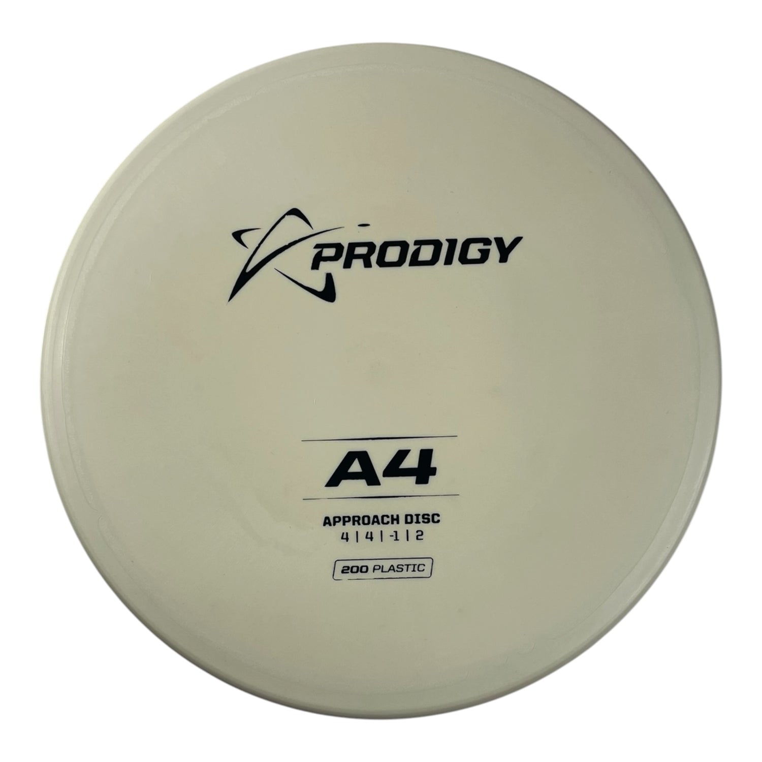 Prodigy Disc A4 | 200 | Off White/Black 174g Disc Golf