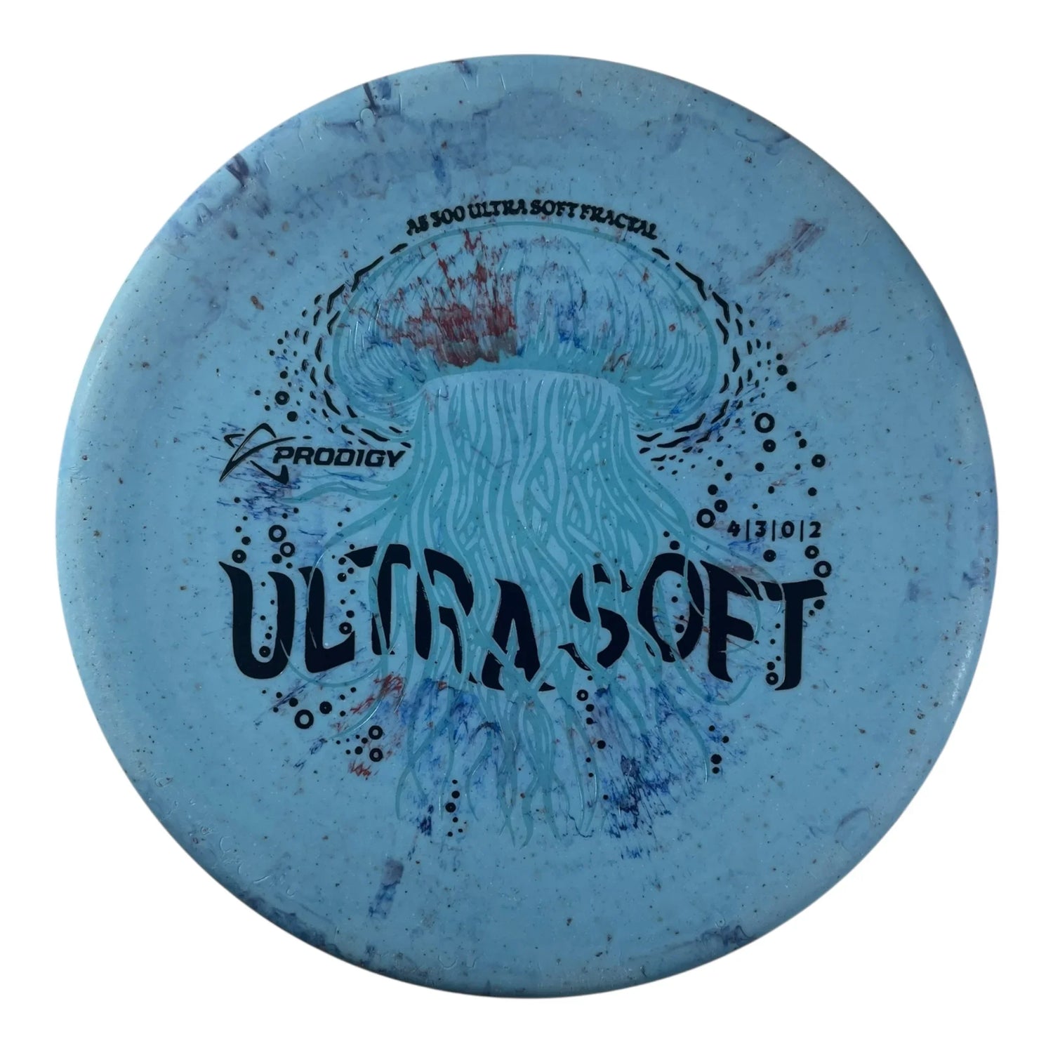 Prodigy Disc A5 | 300 Ultra Soft Fractal | Blue/Black 176g Disc Golf