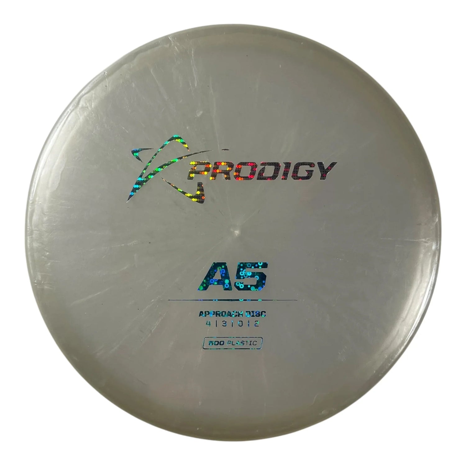 Prodigy Disc A5 | 500 | White/Blue Sparkle 173g Disc Golf