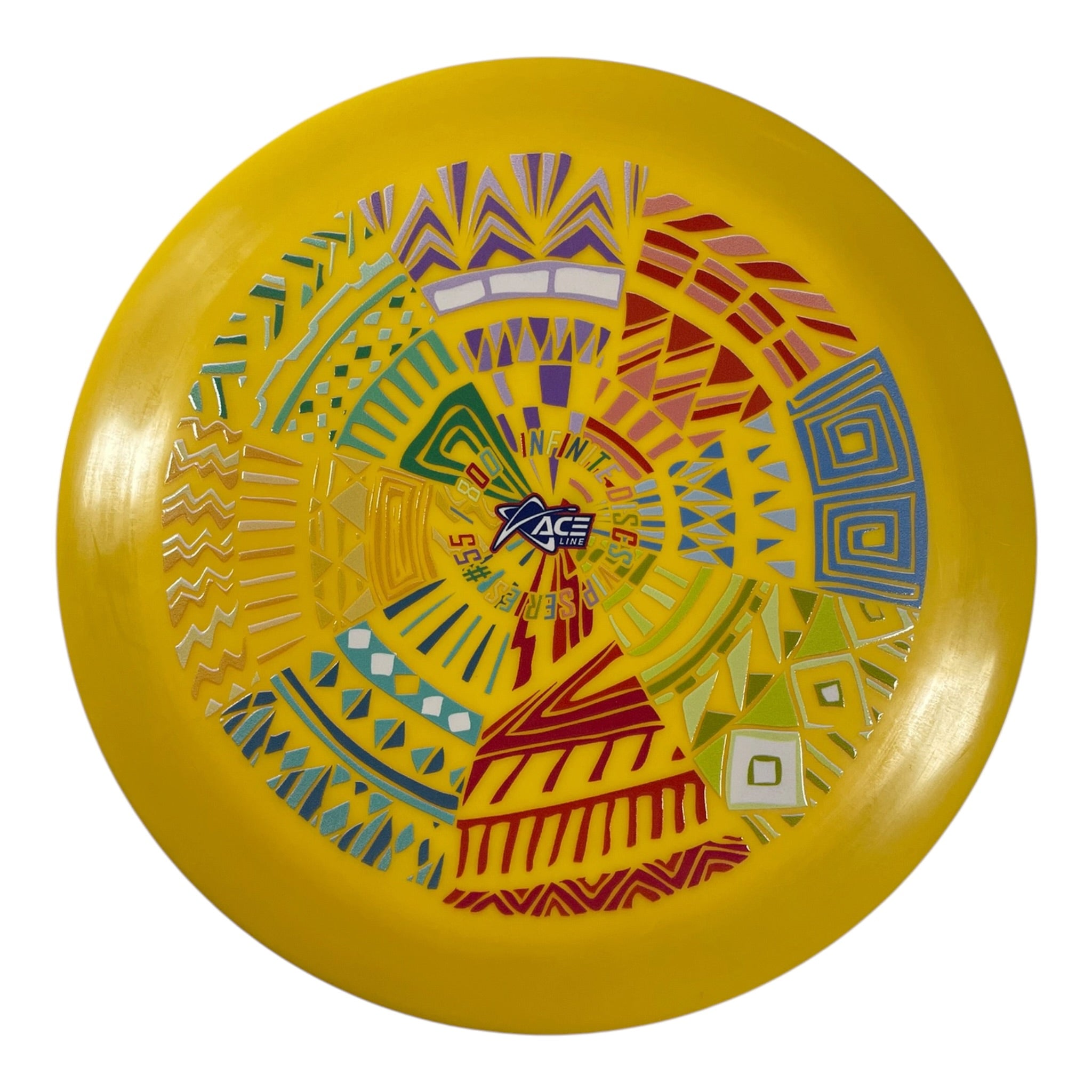 Prodigy Disc D Model S | Dura Flex Glow | Yellow/Multi 174g (VIP Series 
