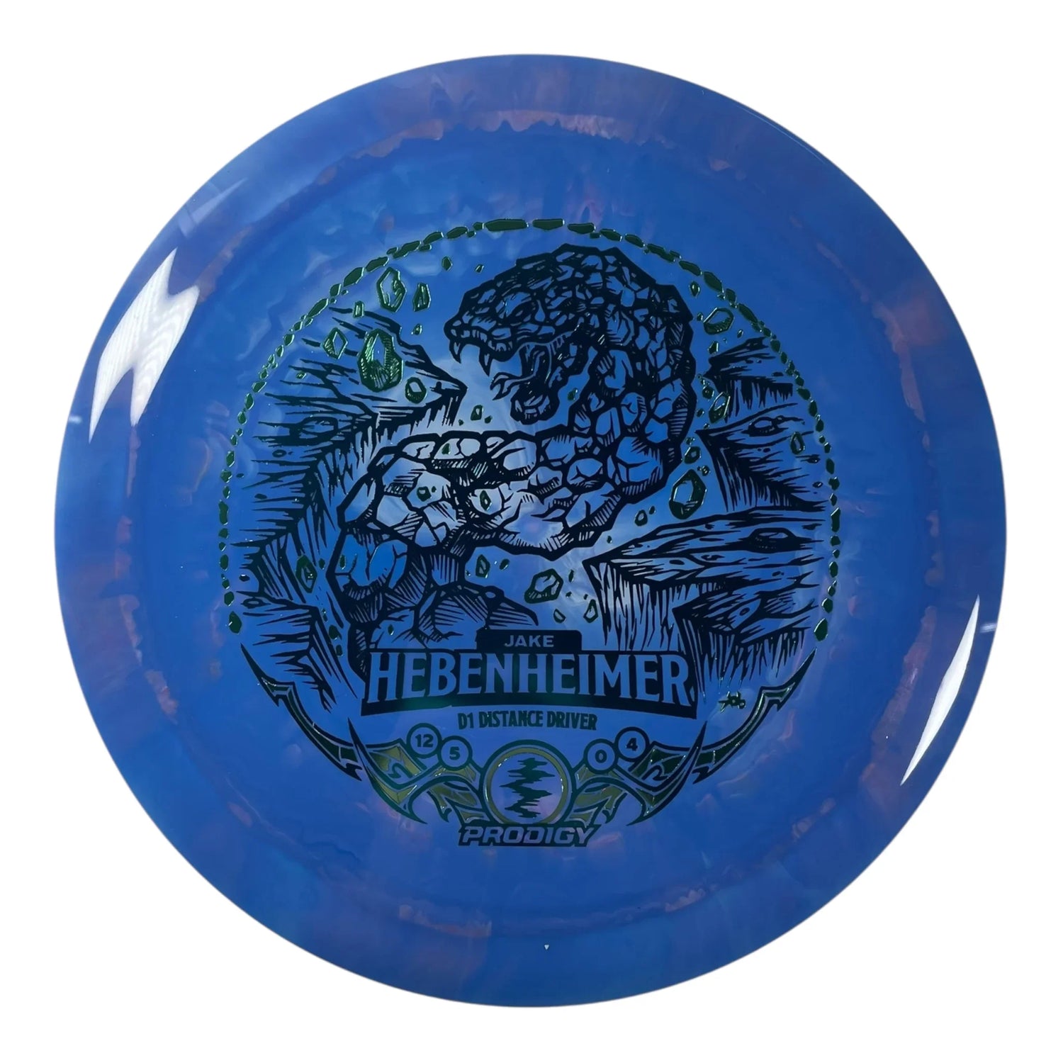 Prodigy Disc D1 | 750 Spectrum | Blue/Teal 174g (Jake Hebenheimer) Disc Golf