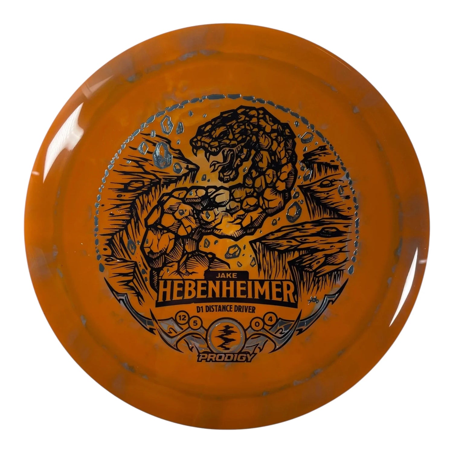 Prodigy Disc D1 | 750 Spectrum | Orange/Black 172g (Jake Hebenheimer) Disc Golf