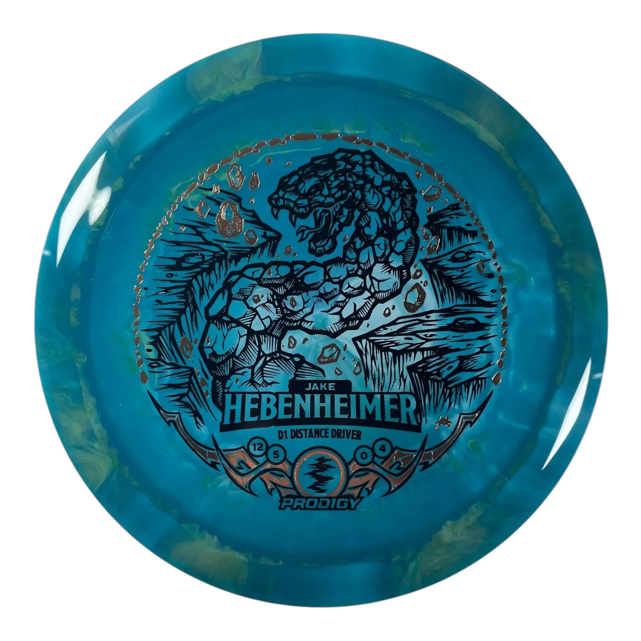 Prodigy Disc D1 | 750 Spectrum | Teal/Black 173g (Jake Hebenheimer) Disc Golf