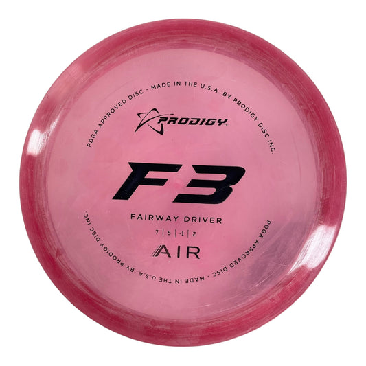 Prodigy Disc F3 | AIR | Red/Silver 155g Disc Golf