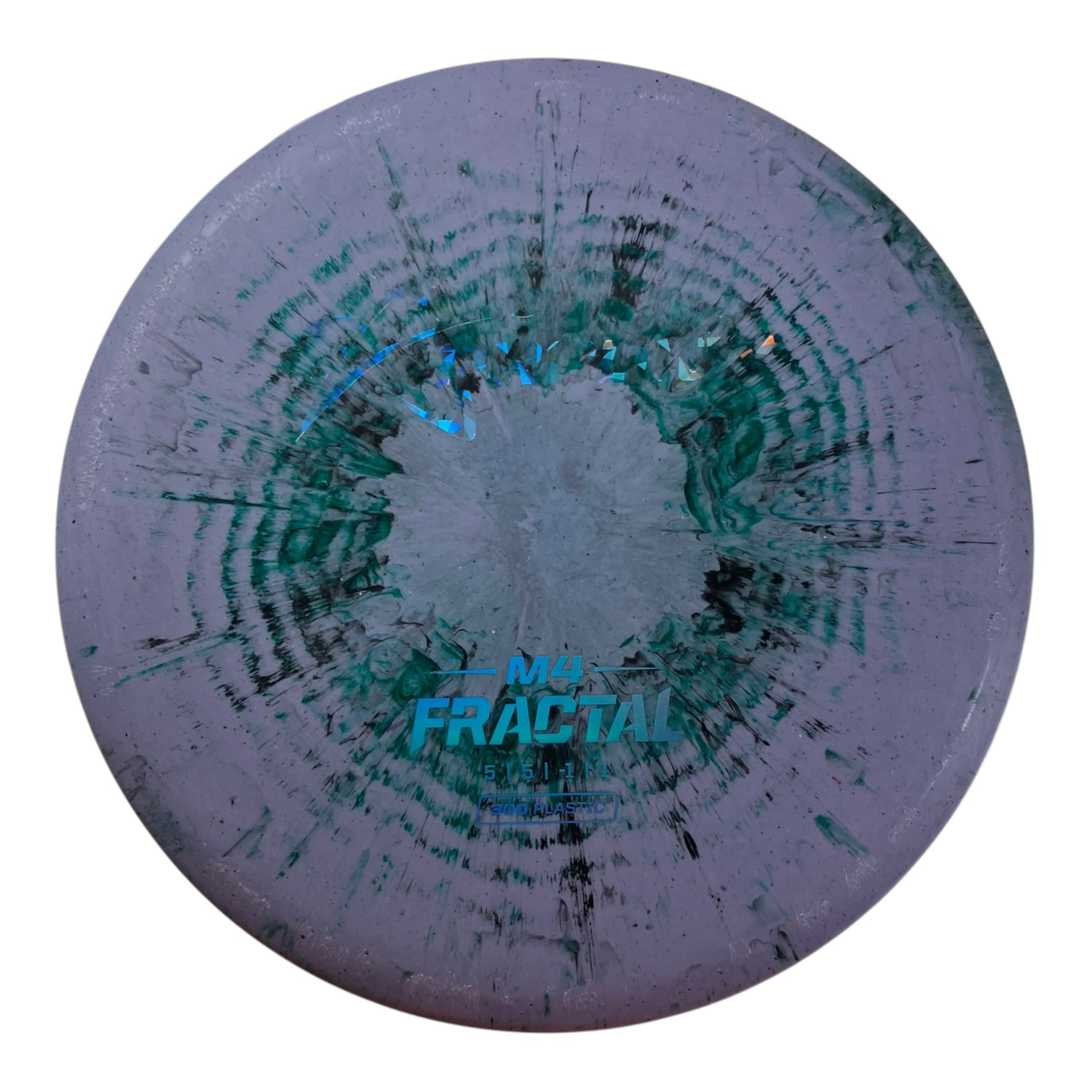 Prodigy Disc M4 | 300 Fractal | Blue/Blue 180g Disc Golf