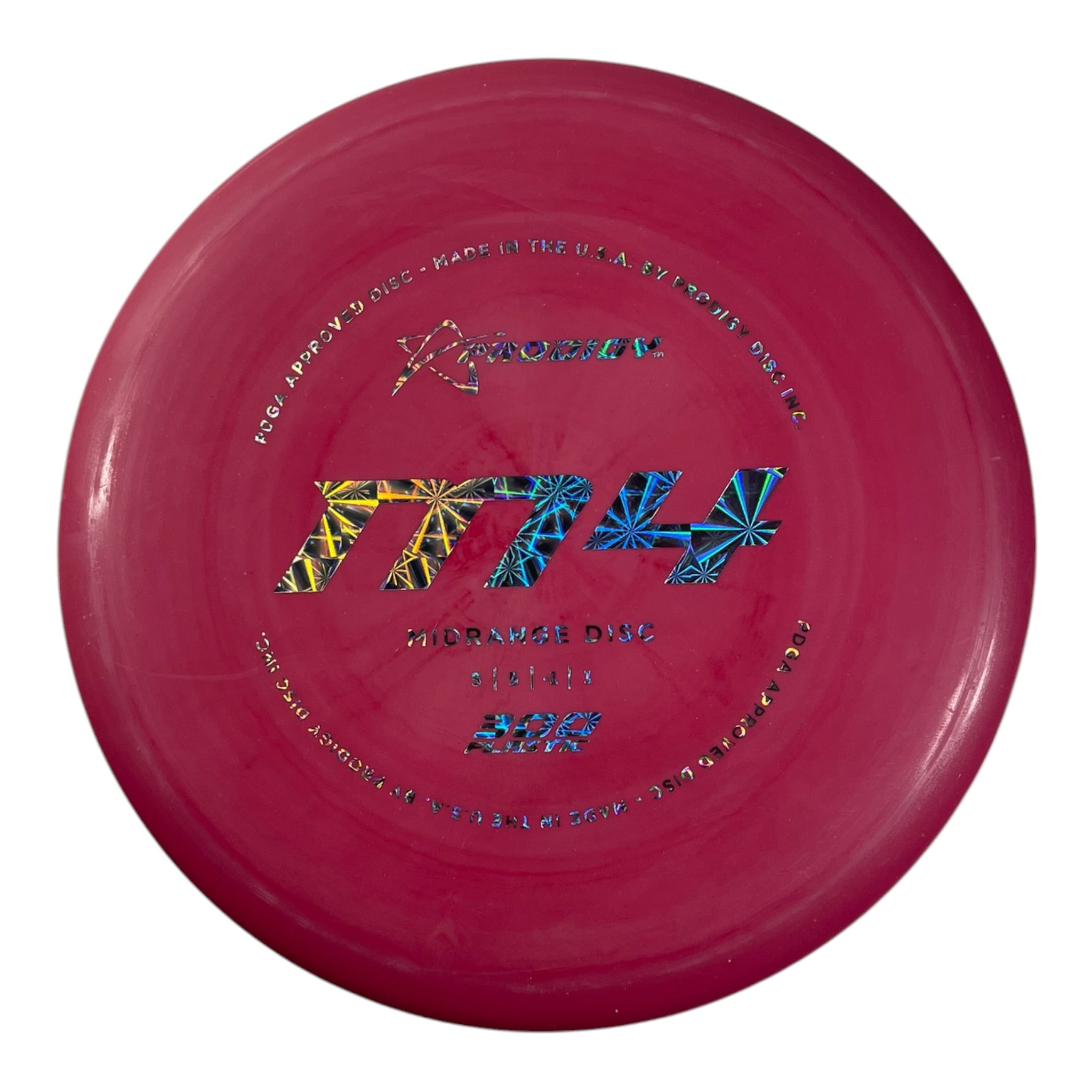 Prodigy Disc M4 | 300 | Red/Holo 179g Disc Golf