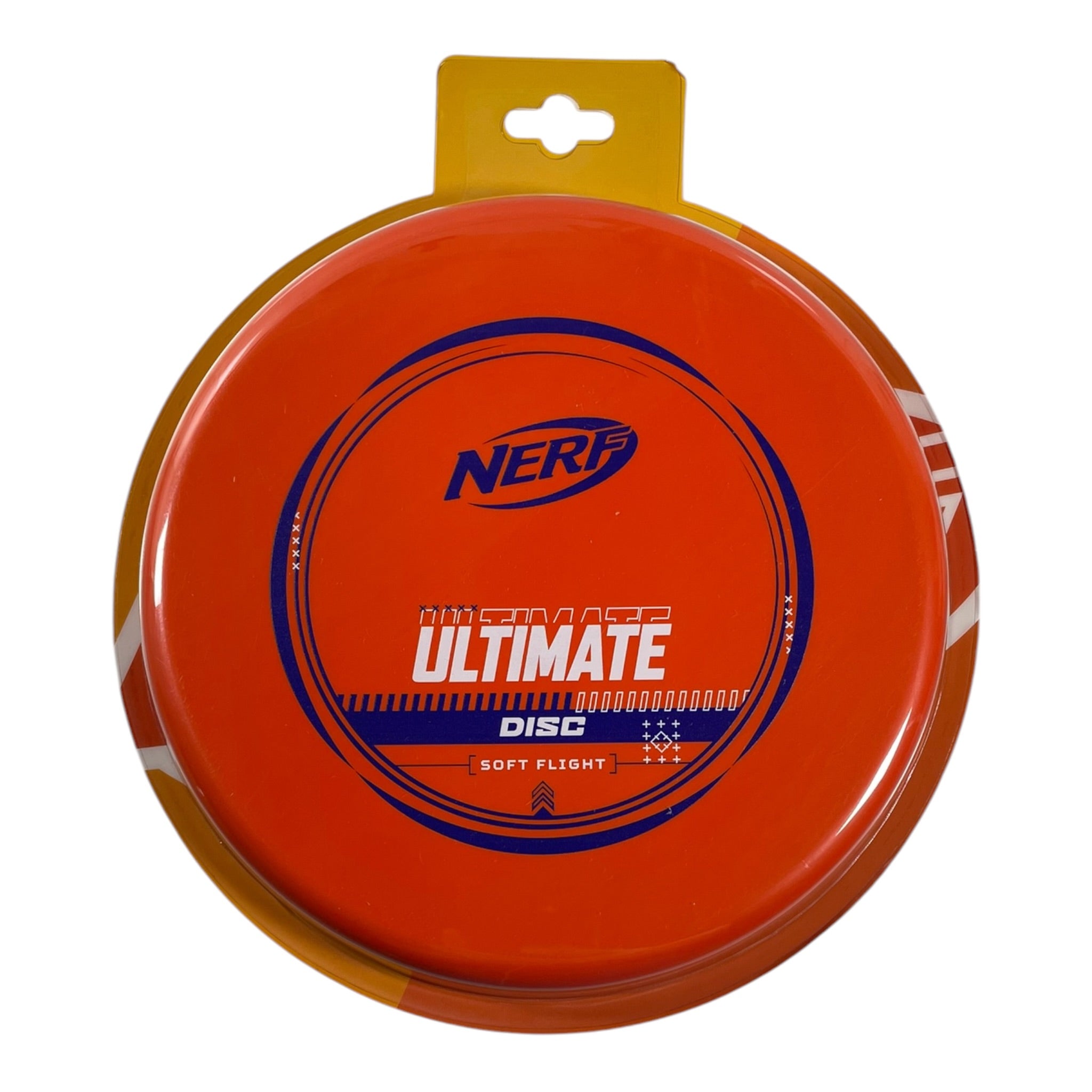 Prodigy Disc Nerf Ultimate Disc | Soft Flight | Orange/White 100g Disc Golf