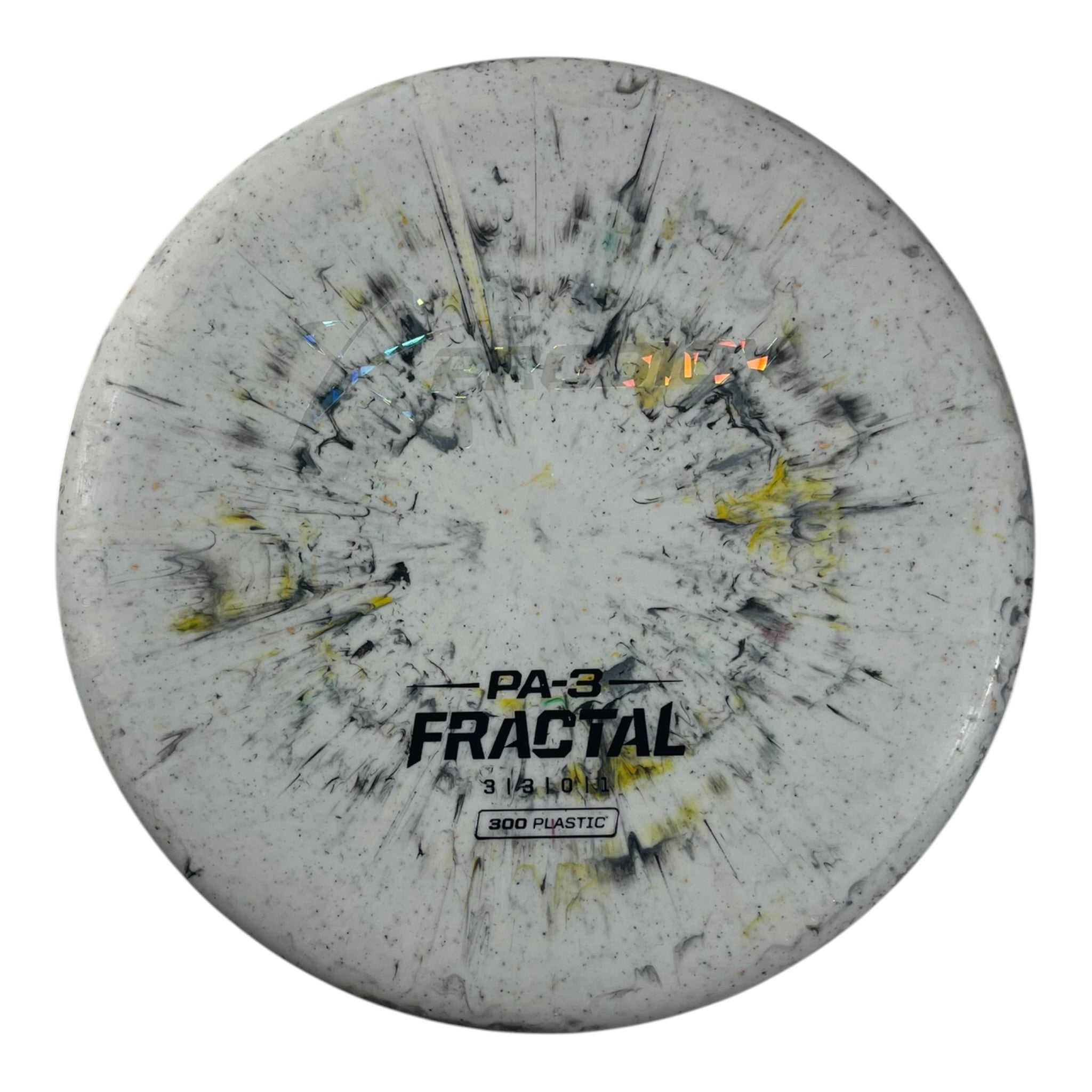 Prodigy Disc PA-3 | 300 Fractal | Grey/Ghost 173g Disc Golf