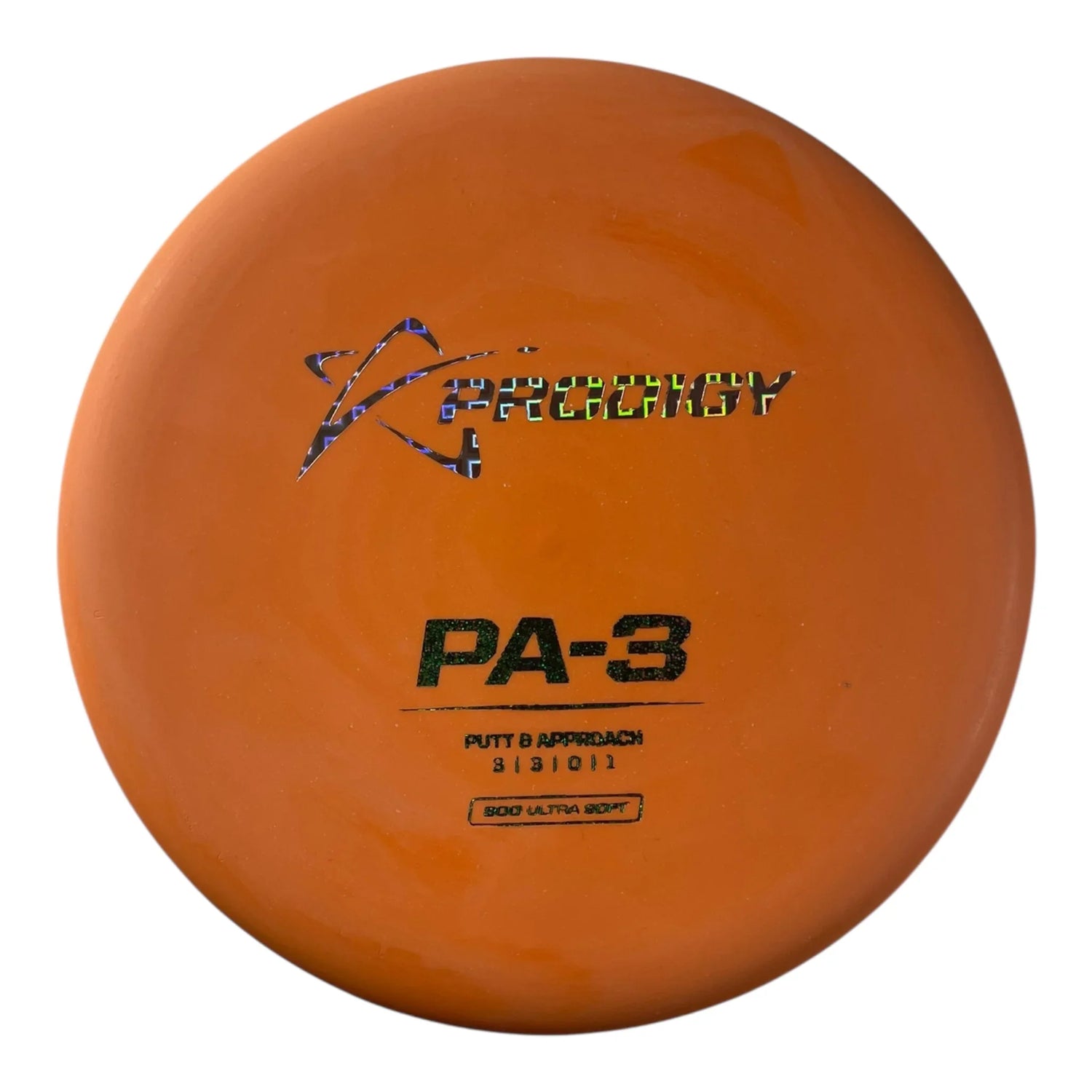 Prodigy Disc PA-3 | 300 Ultra Soft | Orange/Holo 174g Disc Golf