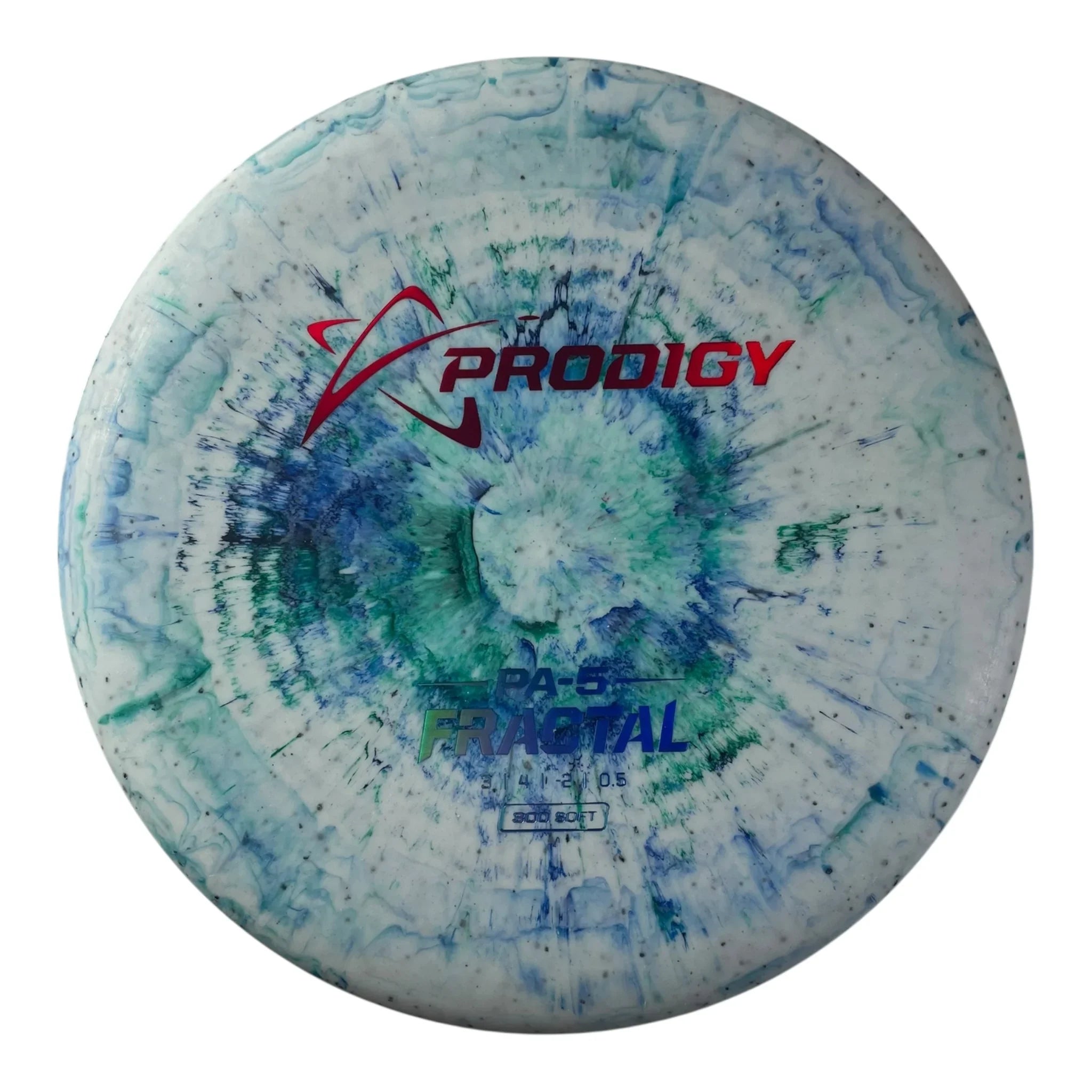 Prodigy Disc PA-5 | 300 Soft Fractal | Blue/Red Holo 176g Disc Golf