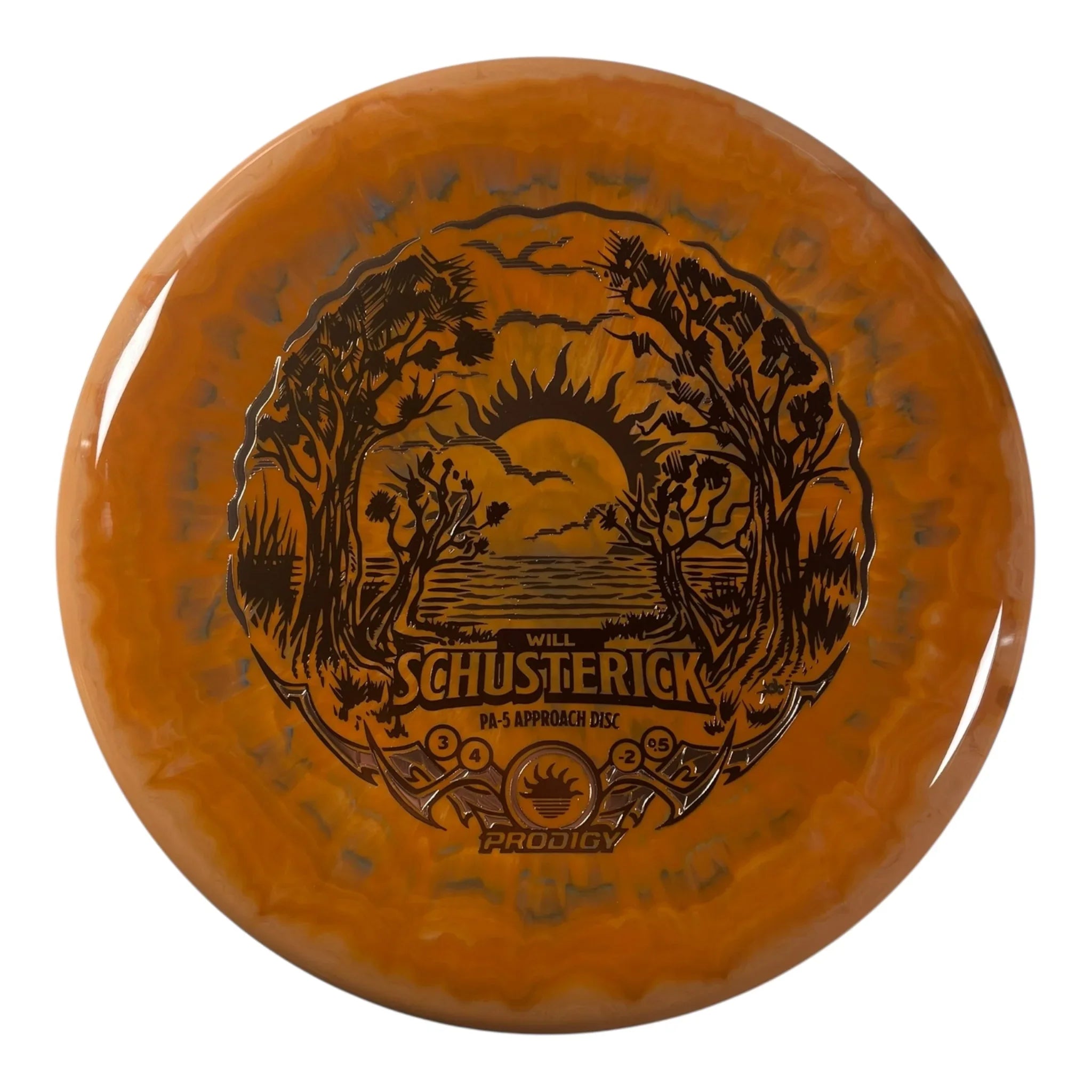 Prodigy Disc PA-5 | 750 Spectrum | Orange/Bronze 177g (Will Schusterick) Disc Golf