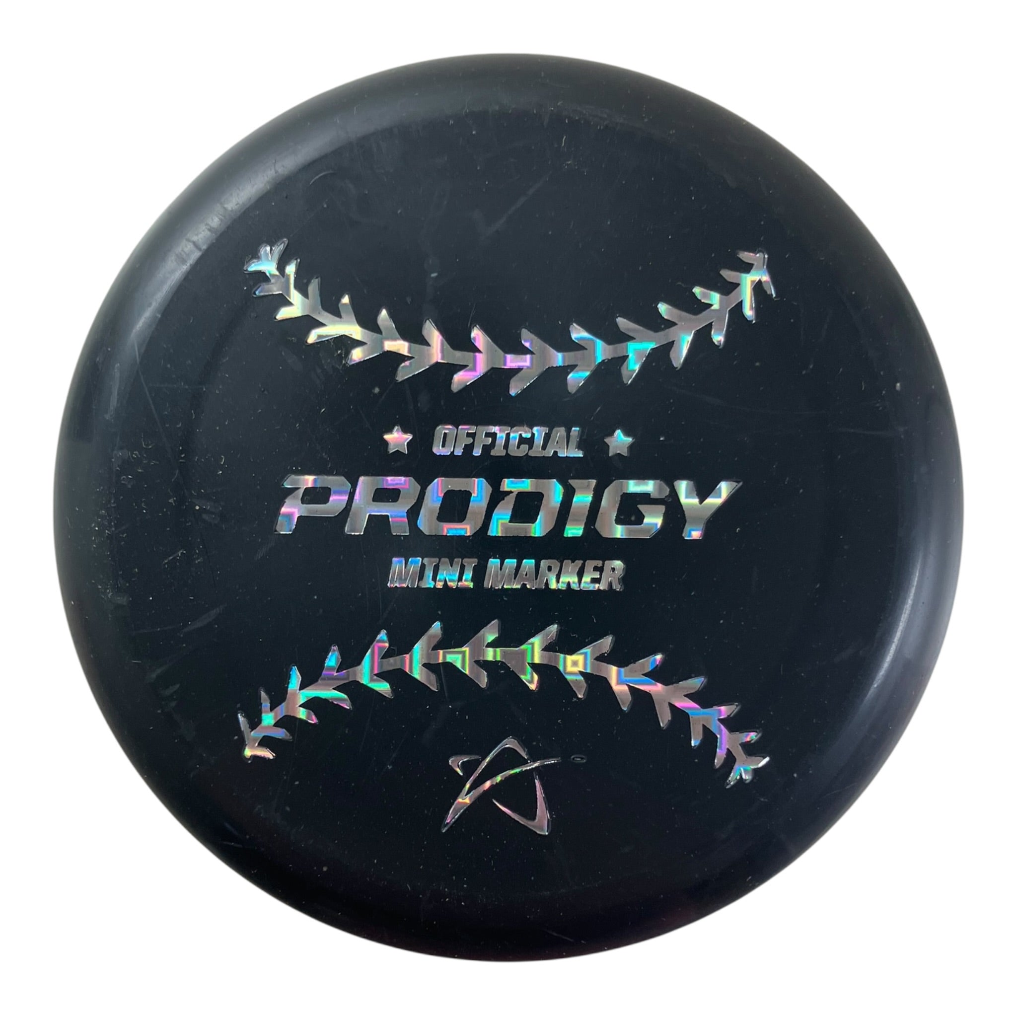 Prodigy Disc Prodigy Mini Marker Disc | Black (Baseball) Disc Golf
