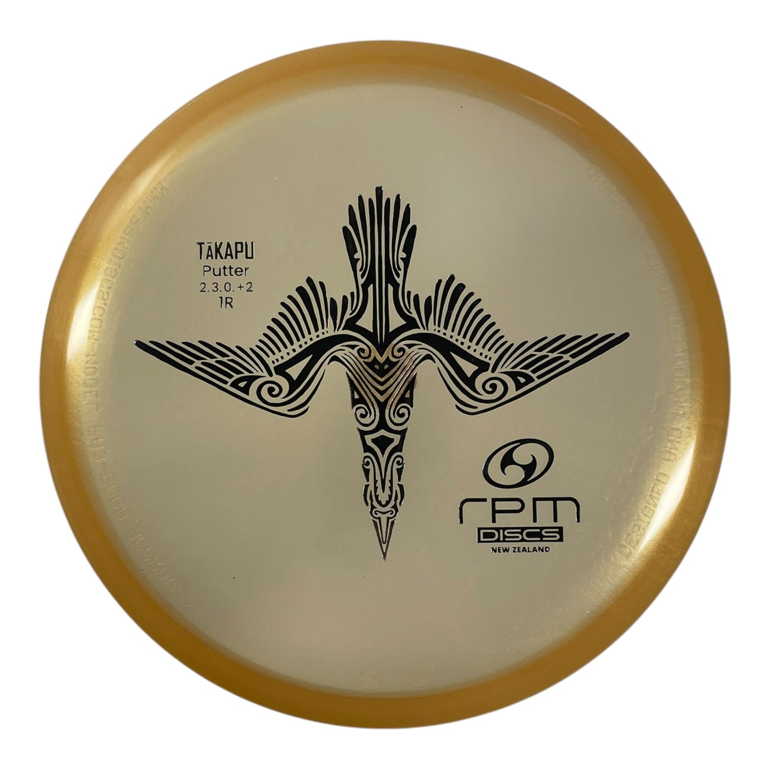 RPM Discs Takapu | Cosmic | Gold/Silver 171g Disc Golf