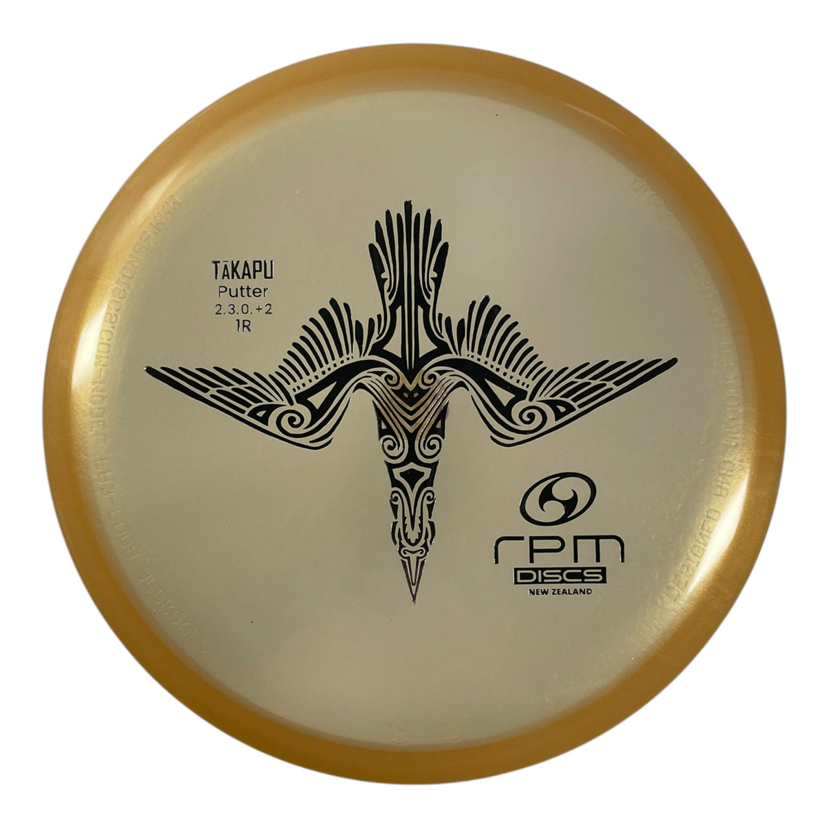 RPM Discs Takapu | Cosmic | Gold/Silver 171g Disc Golf