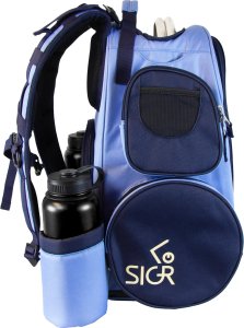 Sigr Sigr Victorious Disc Golf Bag | Baby Blue/Navy Blue Disc Golf
