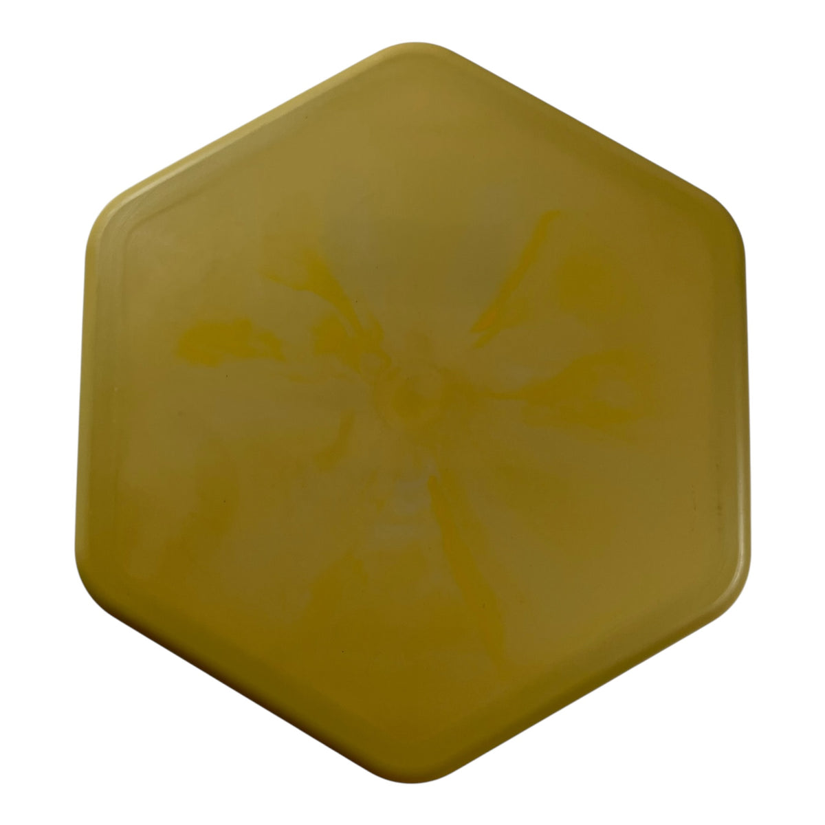 Six Sided Discs Hexagon | Base | Lemon 184g Disc Golf