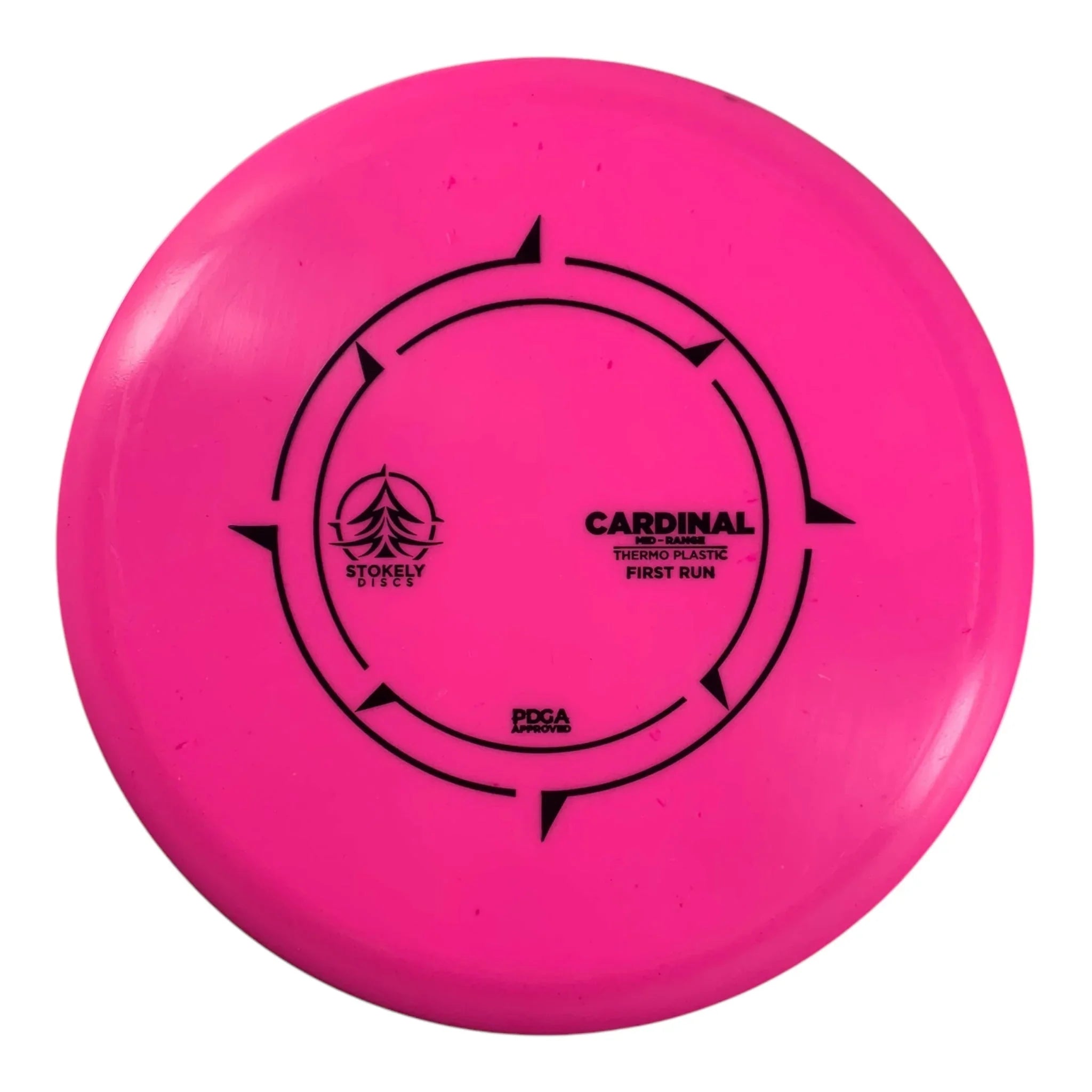 Stokely Discs Cardinal | Thermo | Pink/Black 165 - 175g Disc Golf