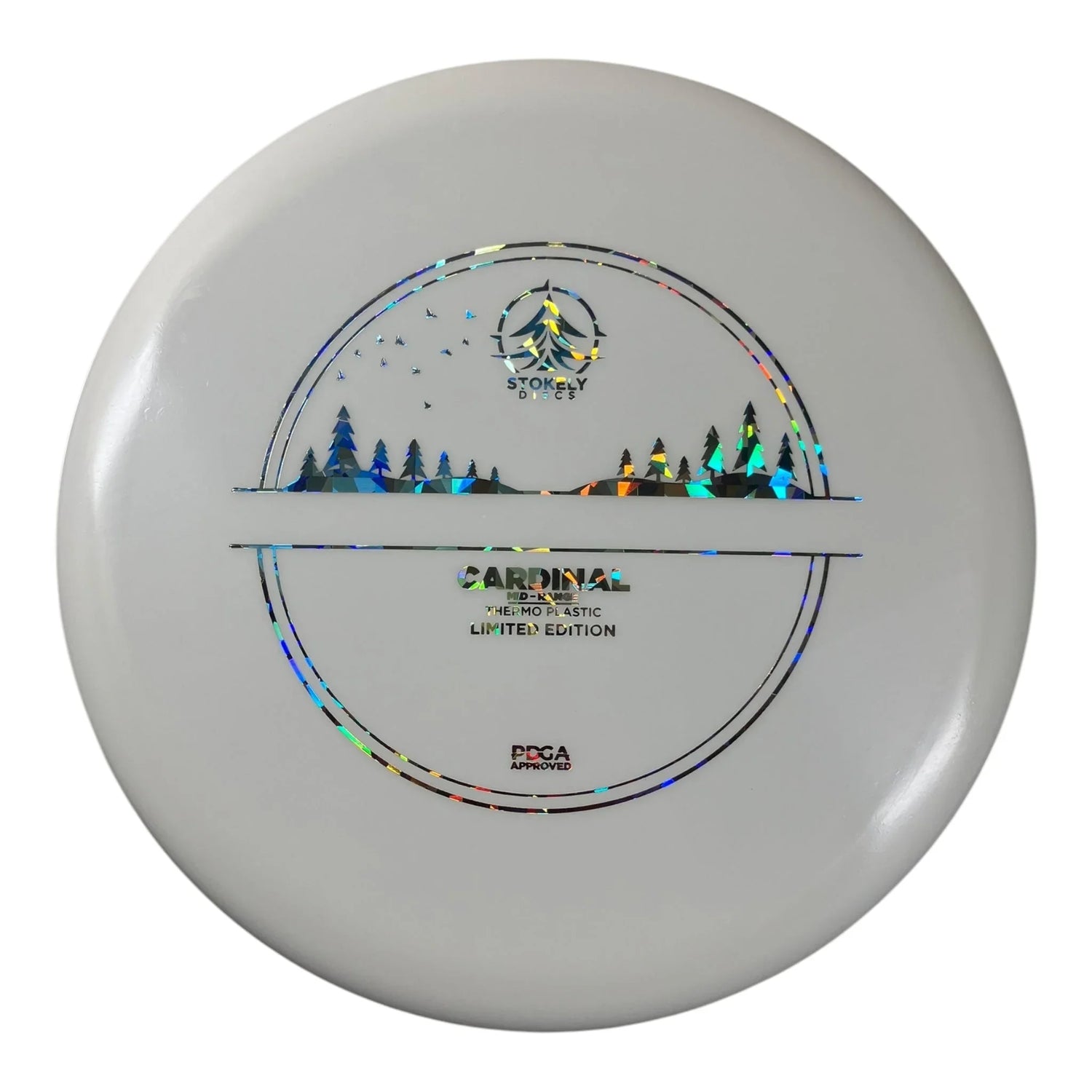 Stokely Discs Cardinal | Thermo | White/Holo 171g (Limited Edition) Disc Golf