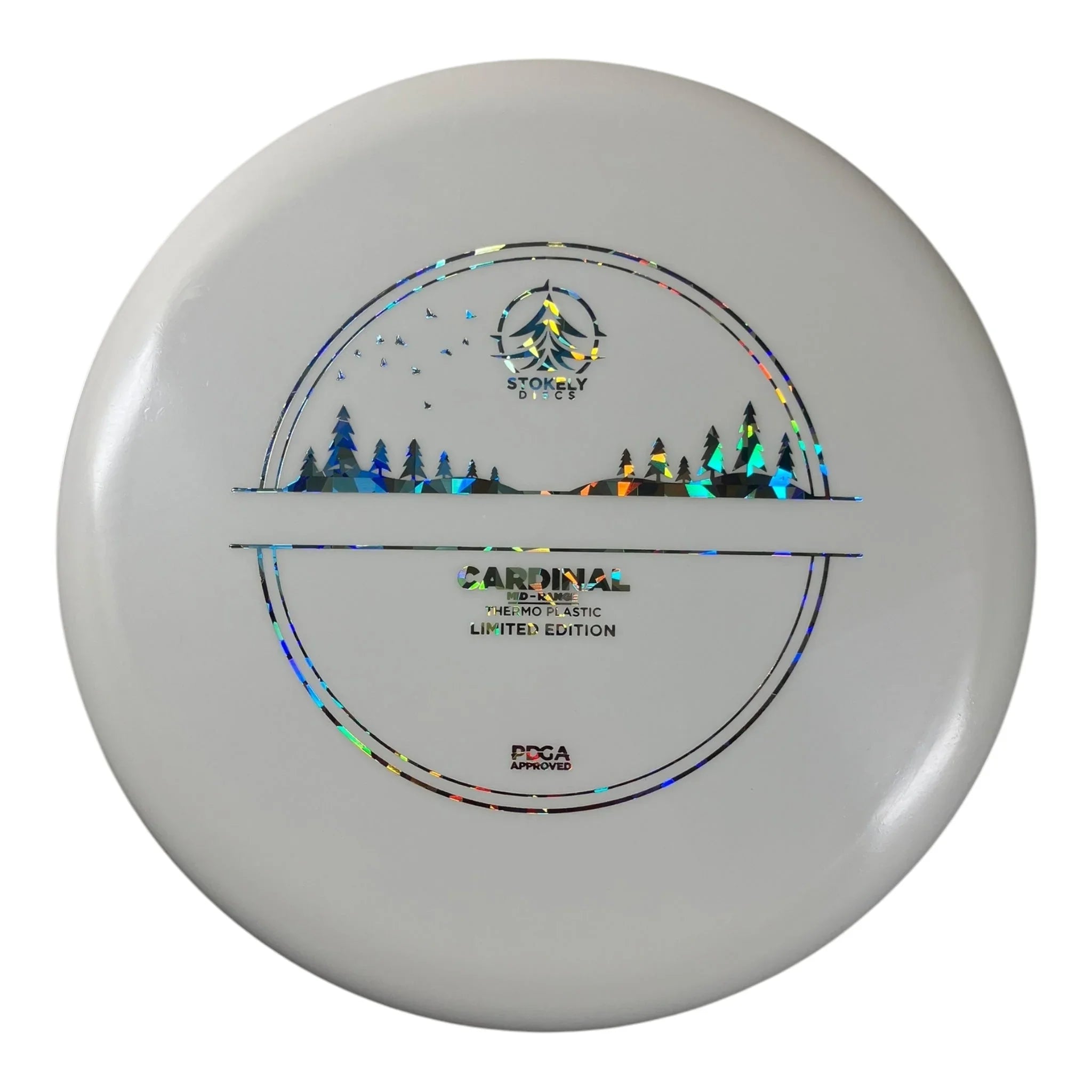Stokely Discs Cardinal | Thermo | White/Holo 171g (Limited Edition) Disc Golf
