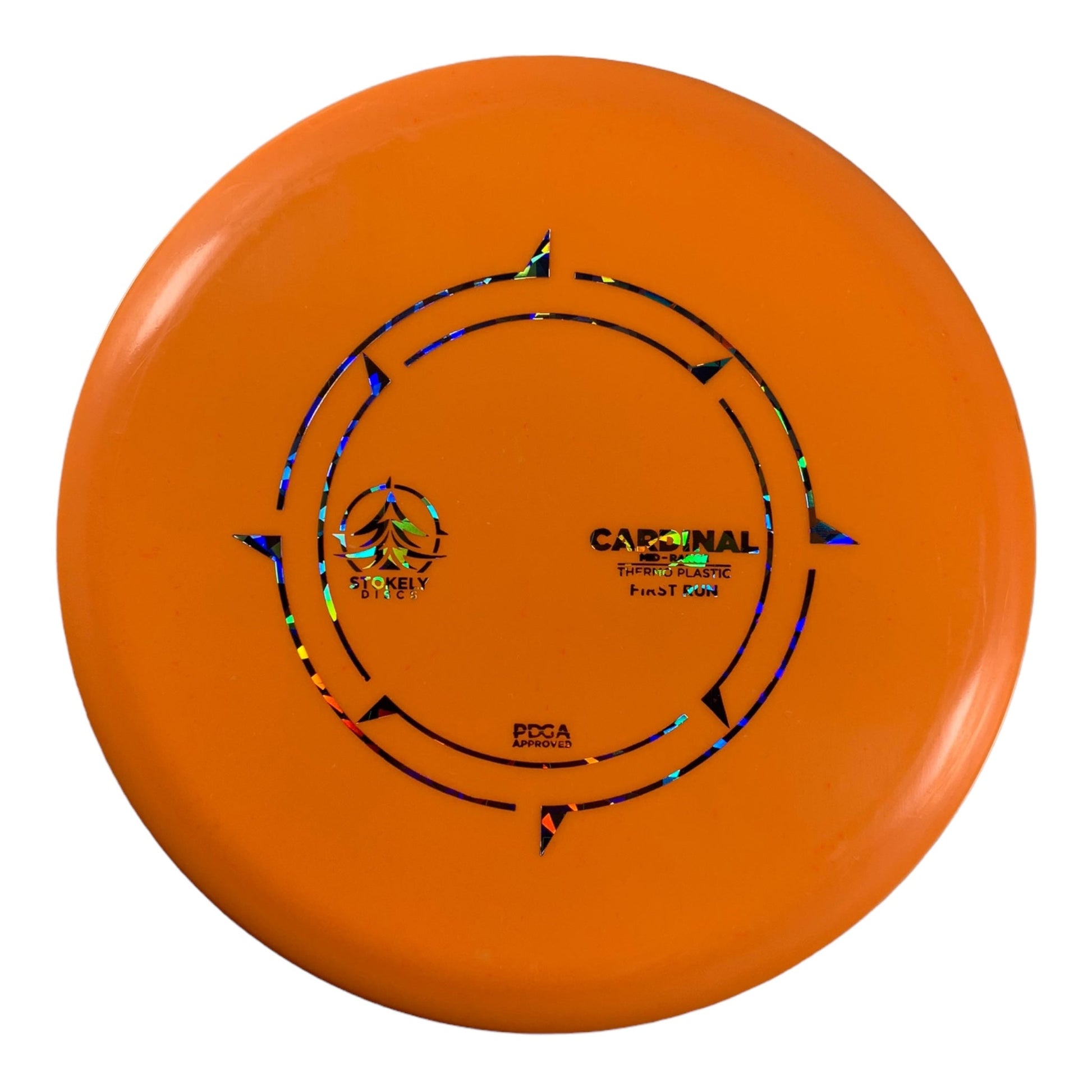 Stokely Discs Cardinal | Thermo | Orange/Holo 171g Disc Golf