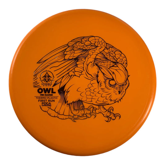 Stokely Discs Owl | Thermo | Orange/Silver 173 - 175g (First Run) Disc Golf