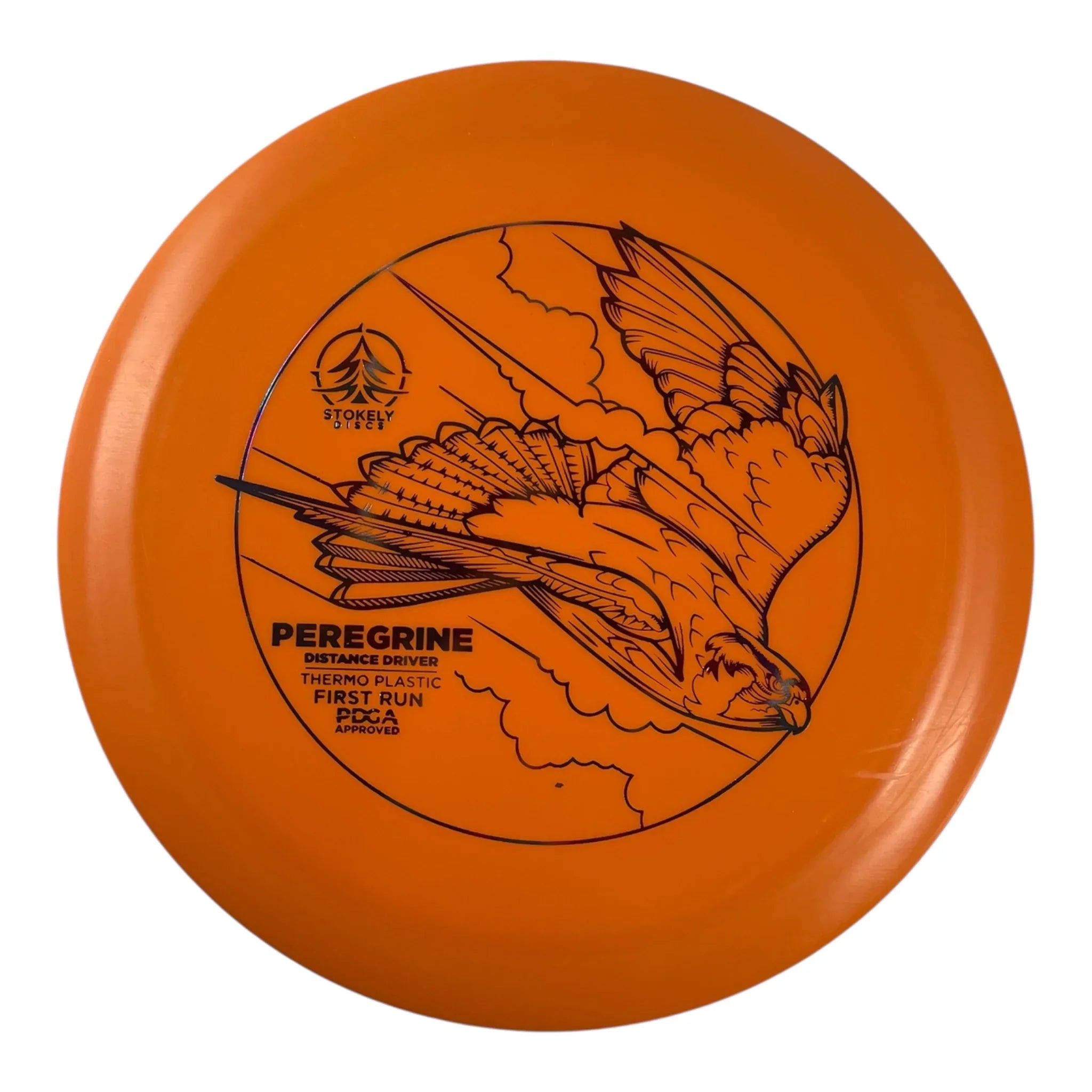 Stokely Discs Peregrine | Thermo | Orange/Rainbow 172g (First Run) Disc Golf