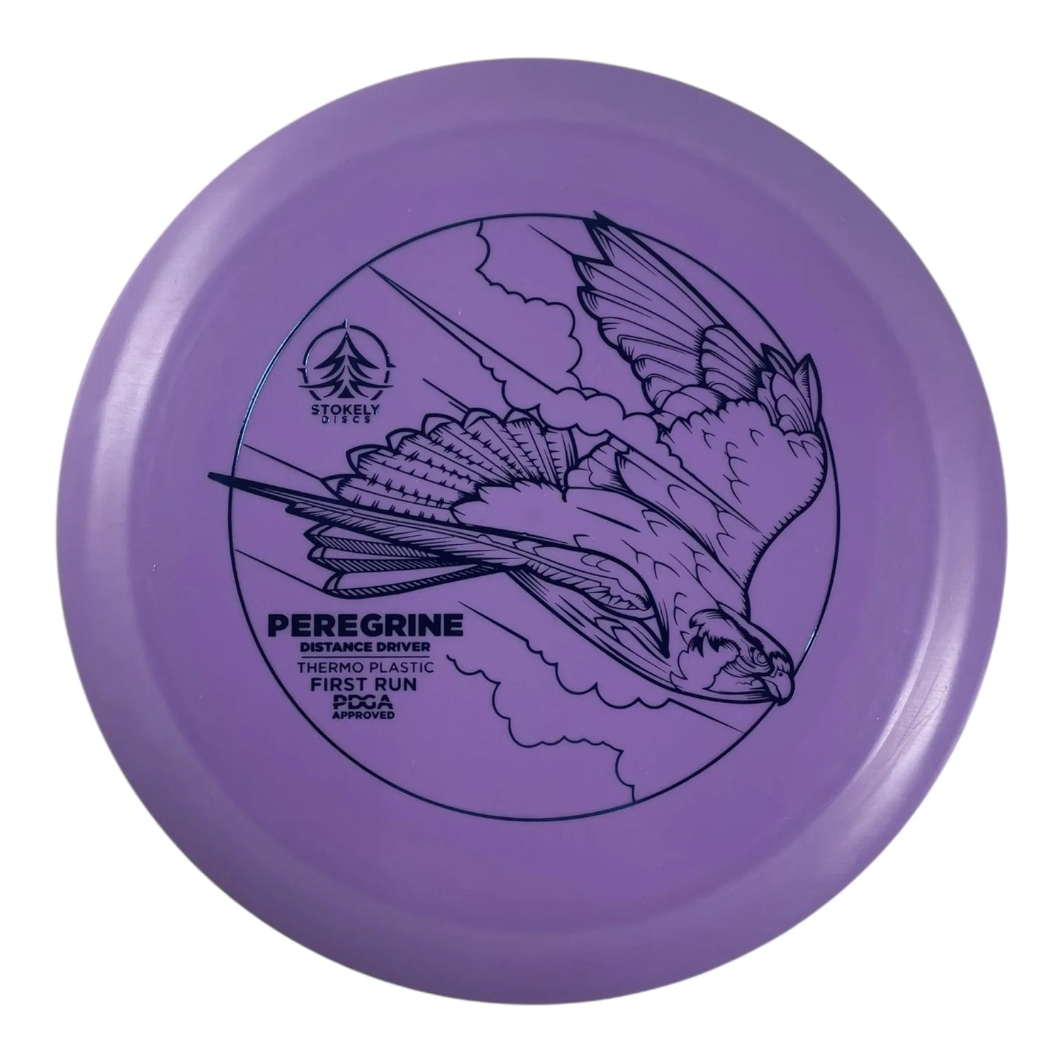 Stokely Discs Peregrine | Thermo | Purple/Blue 170g (First Run) Disc Golf