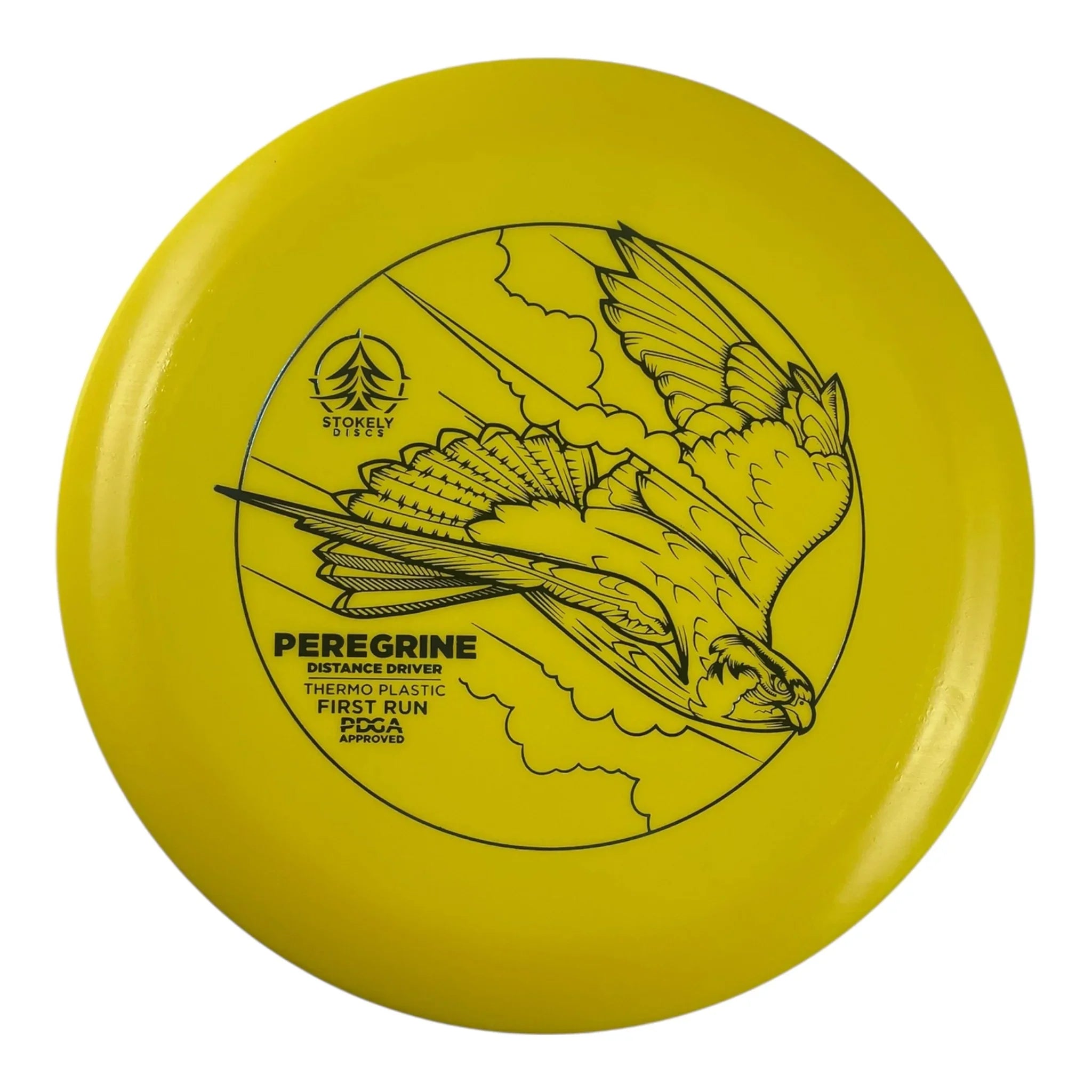 Stokely Discs Peregrine | Thermo | Yellow/Blue 170g (First Run) Disc Golf