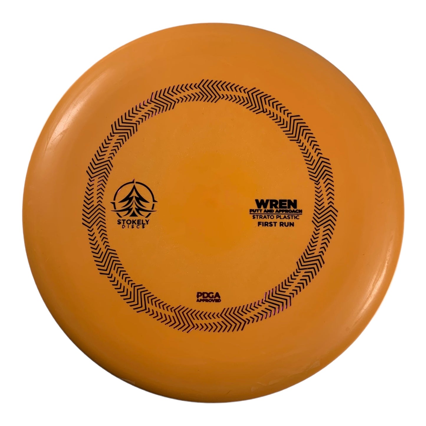 Stokely Discs Wren | Strato | Orange/Purple 172g Disc Golf