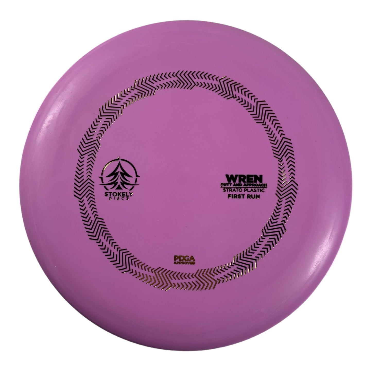 Stokely Discs Wren | Strato | Purple/Gold 172g Disc Golf