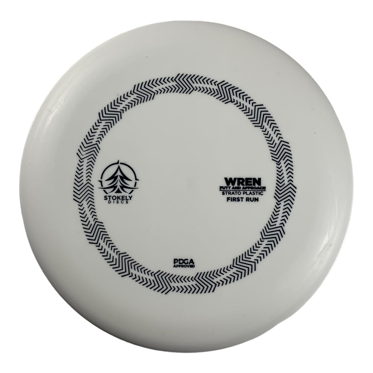 Stokely Discs Wren | Strato | White/Black 170-171g Disc Golf