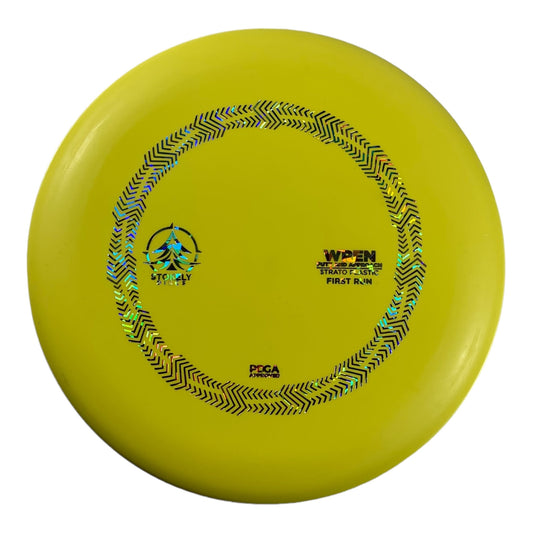 Stokely Discs Wren | Strato | Yellow/Holo 173g Disc Golf