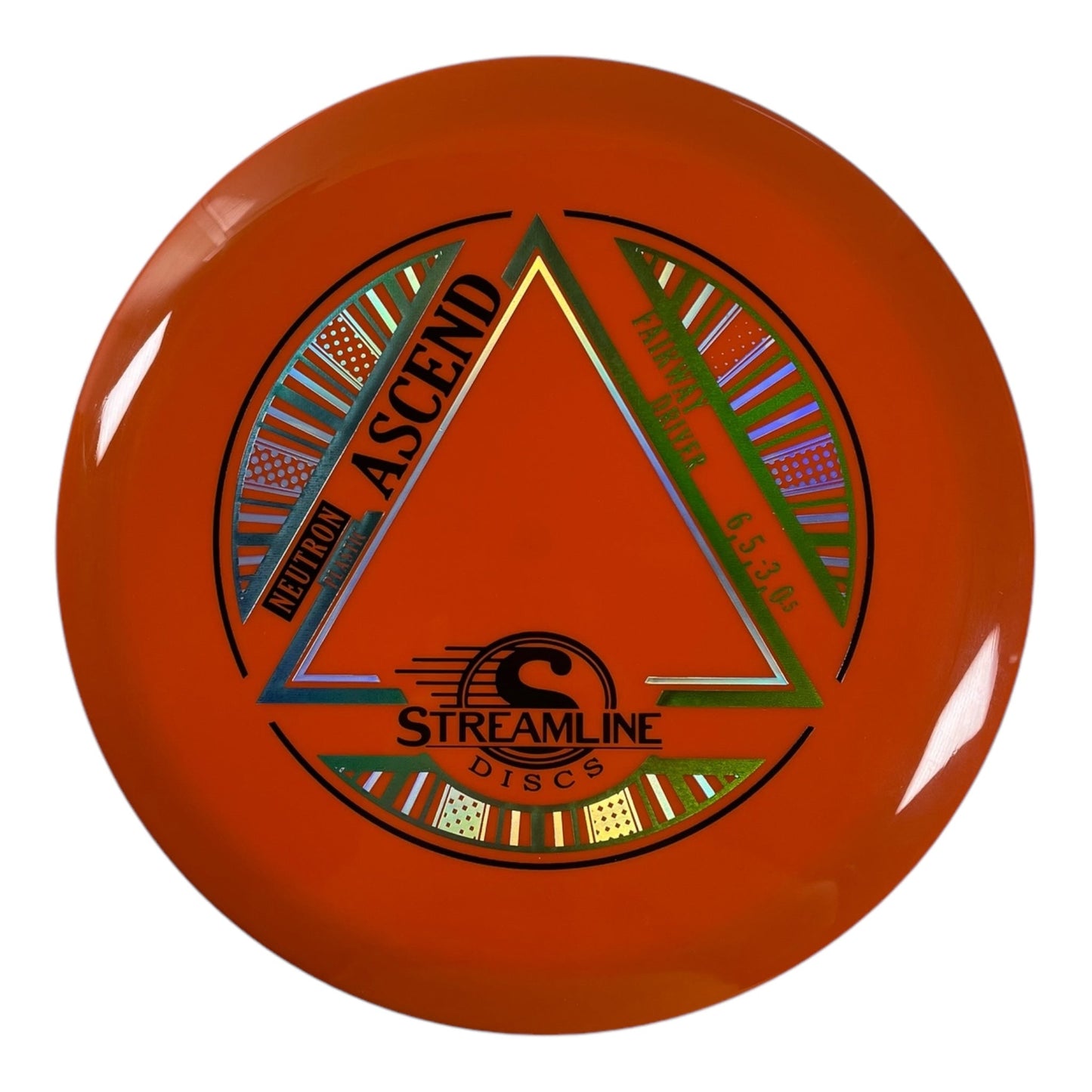 Streamline Discs Ascend | Neutron | Orange/Blue 166g Disc Golf